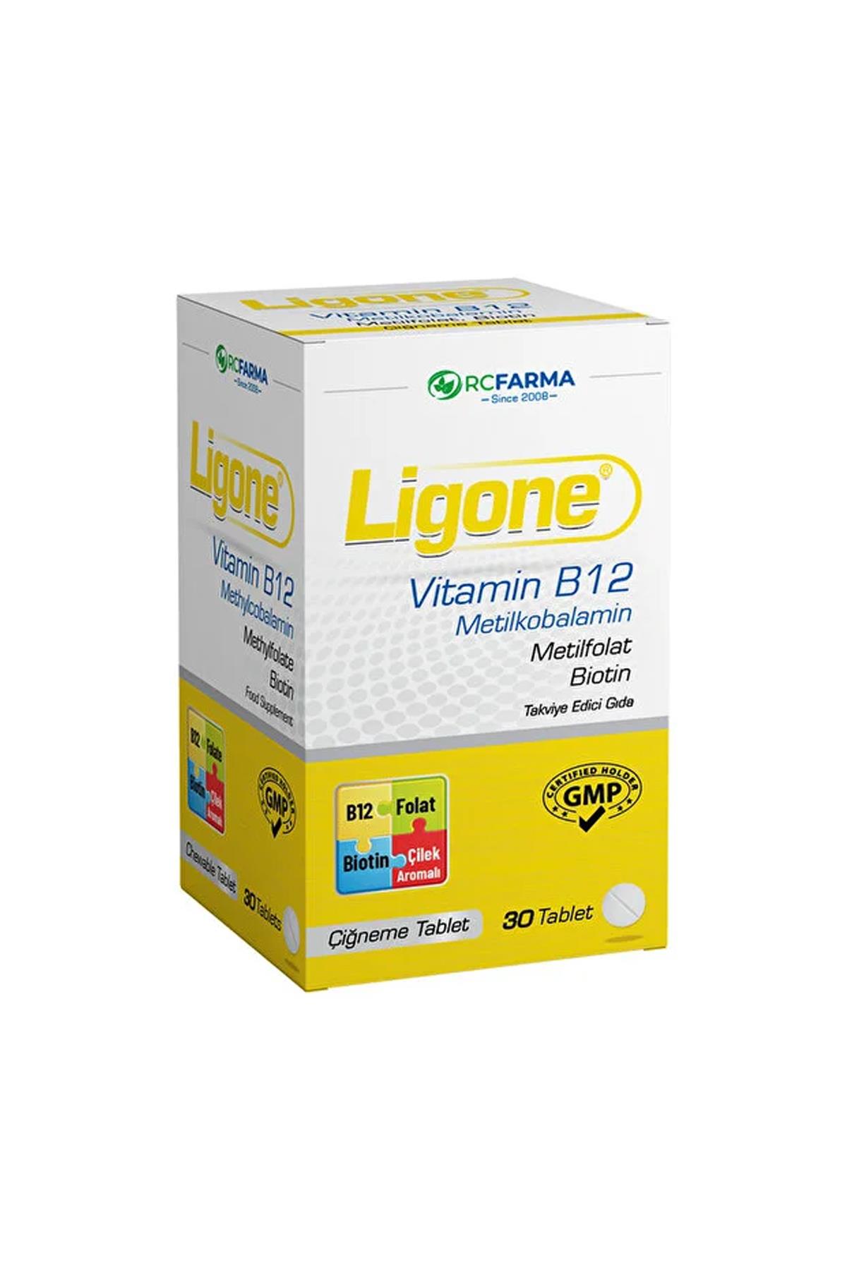 Ligone Vitamin B12 30 Çiğneme Tablet