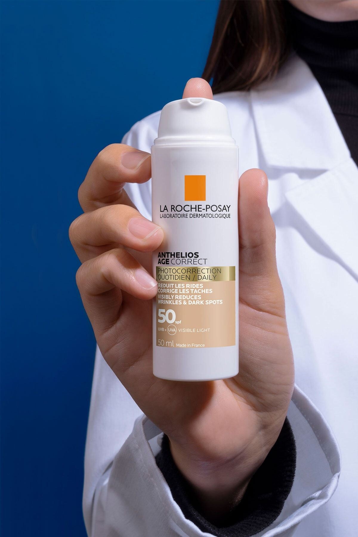La Roche Posay Anthelios Age Correct Daily Tinted Cream SPF50+ 50 ml X 2 Adet