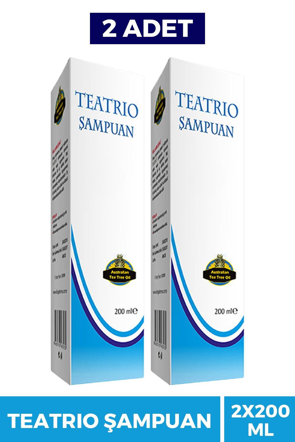 Teatrio Şampuan 200 ml 2 Adet
