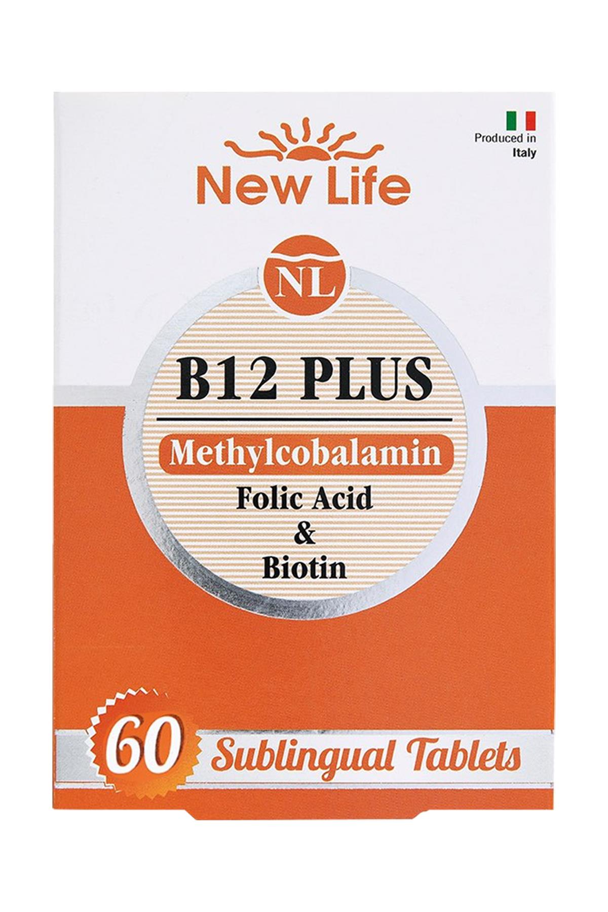New Life B12 Plus Methylcobalamin 60 Tablet