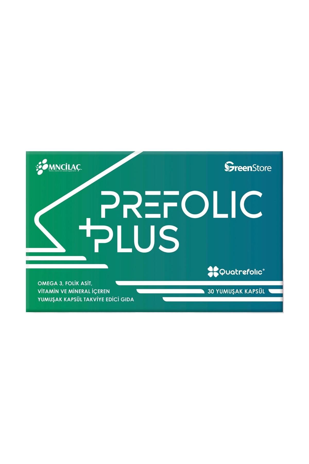 Prefolic Plus 30 Yumuşak Kapsül