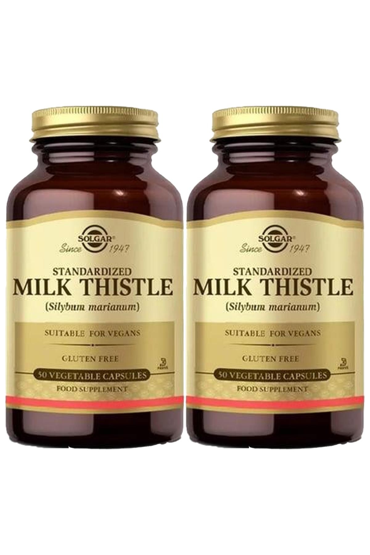 Solgar Milk Thistle 100 mg 50 Kapsül 2 Adet