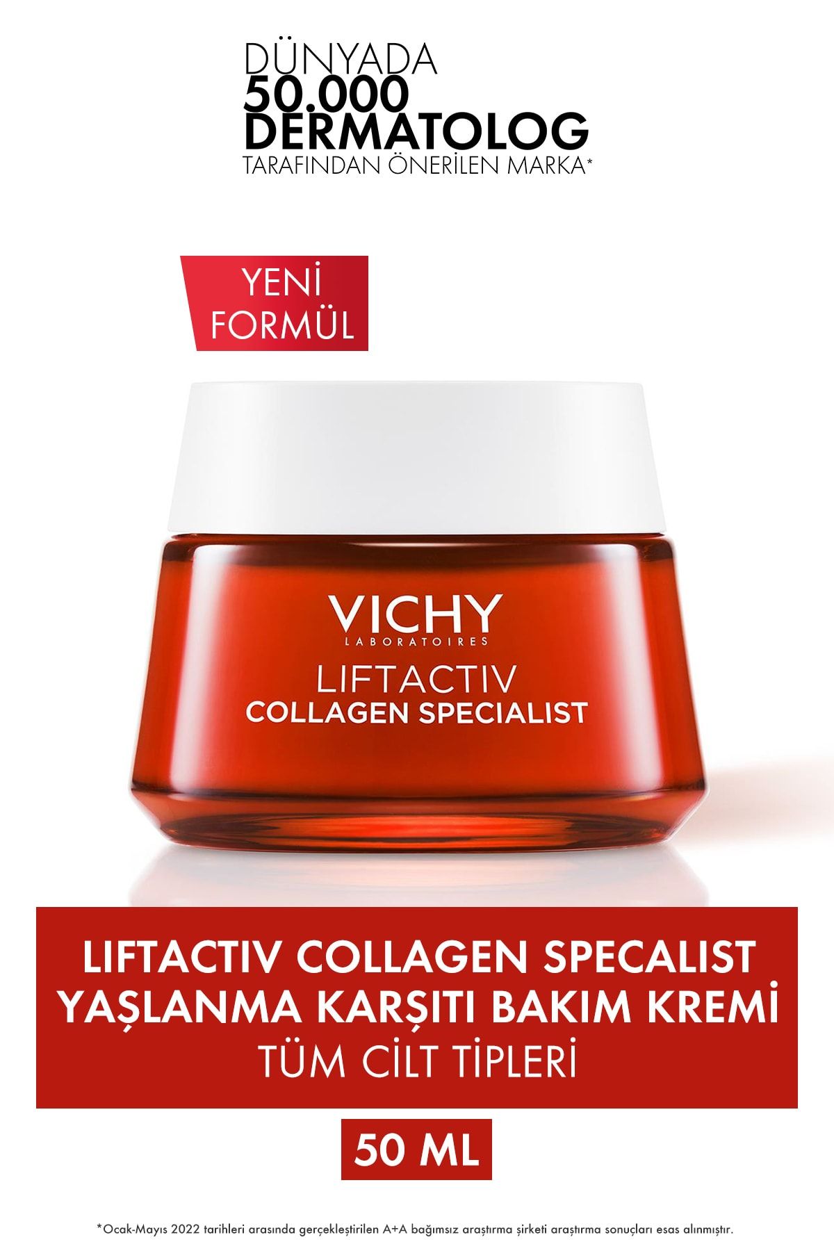 Vichy Liftactiv Collagen Specialist Yüz Kremi 50 ml