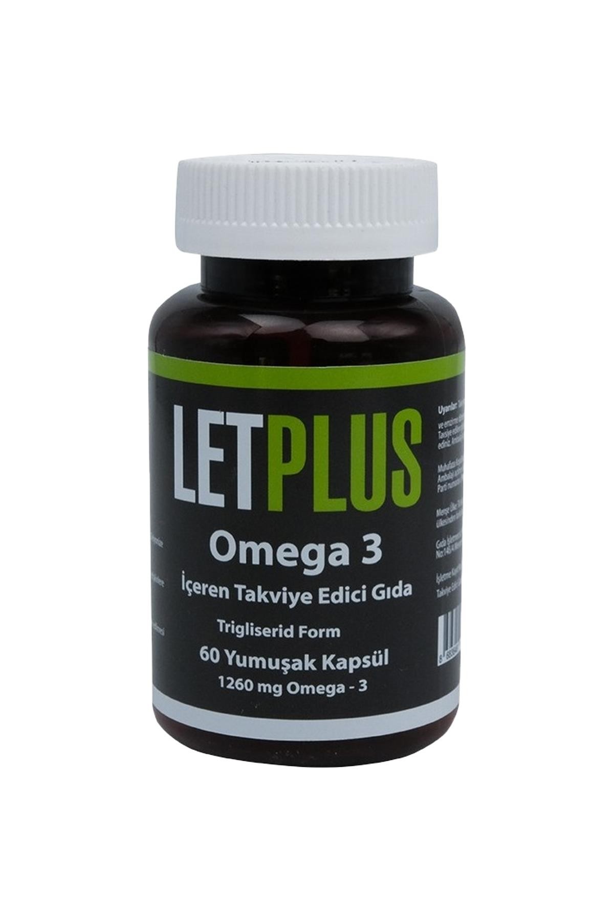 Letplus Omega 3 60 Kapsül