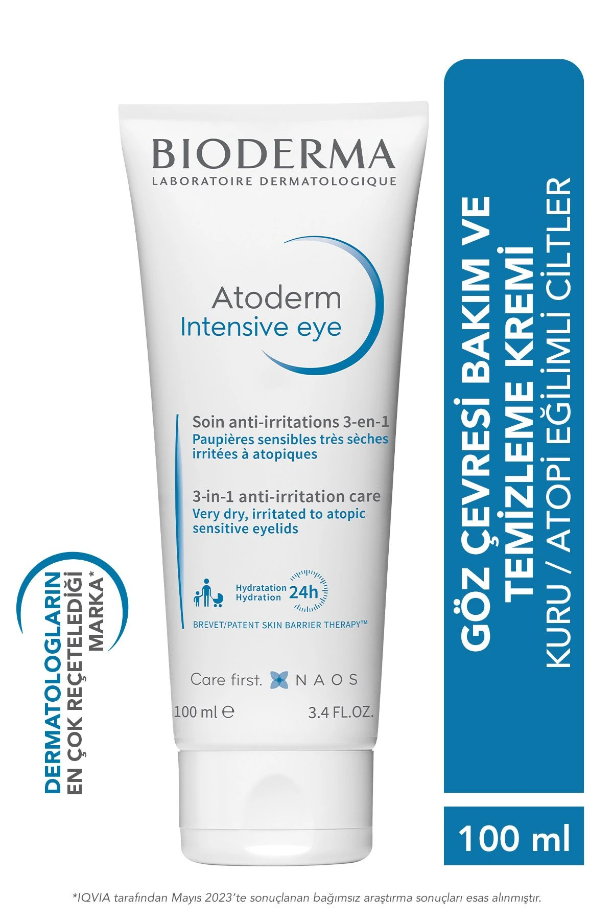 Bioderma Atoderm Intensive Eye Göz Çevresi Kremi 100 ml