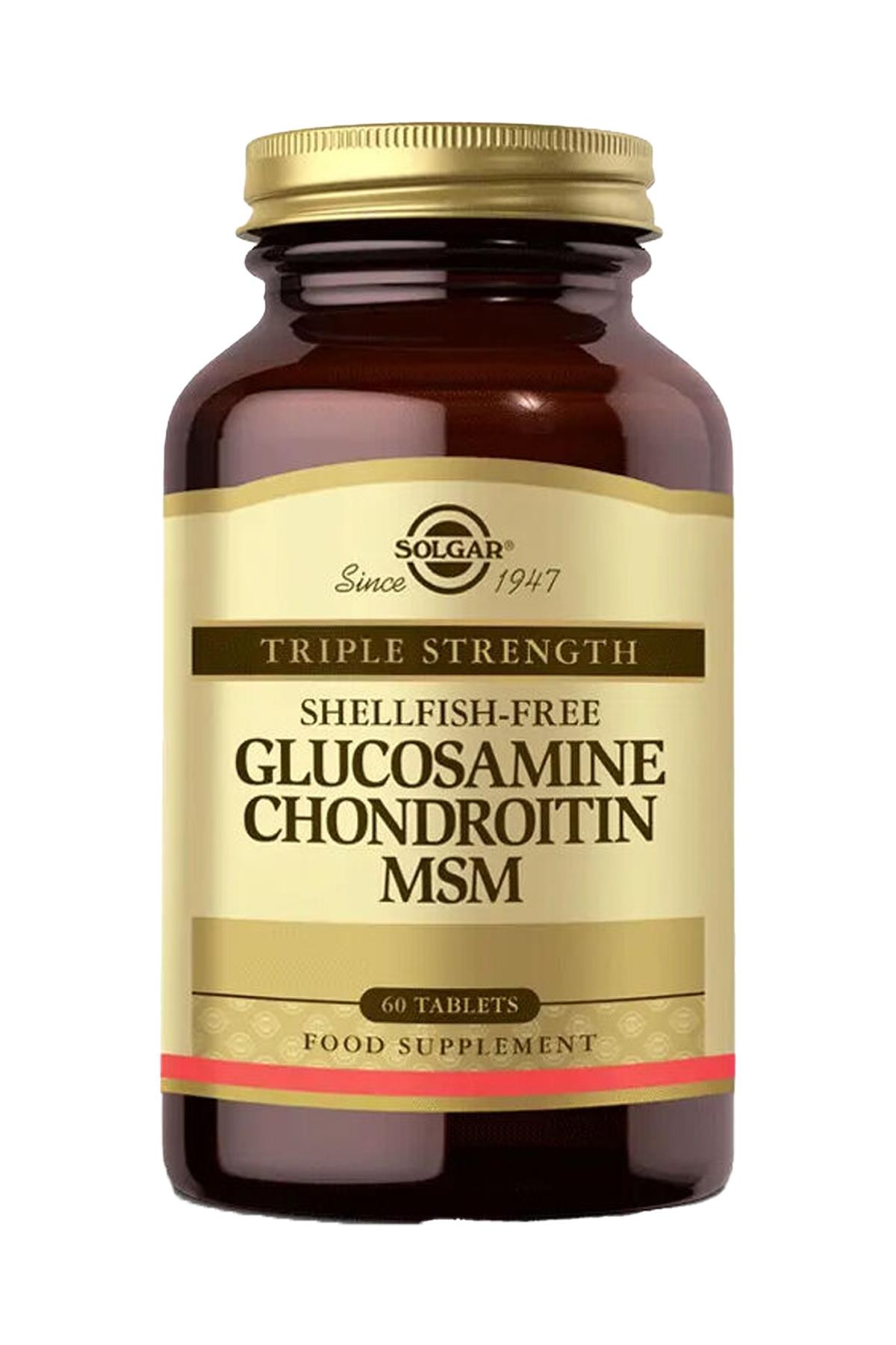 Solgar Glucosamine Chondroitin MSM 60 Tablet