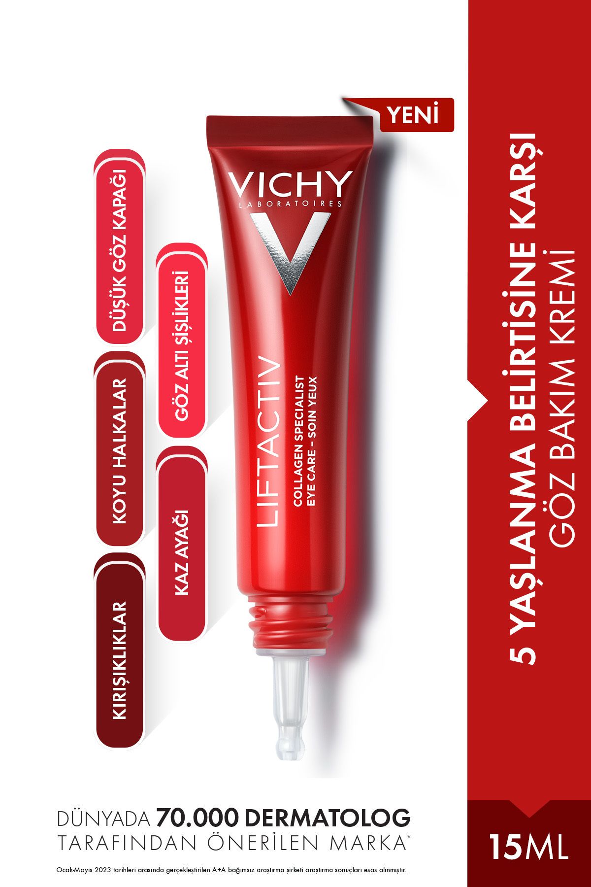 Vichy Liftactiv Collagen Specialist Göz Bakım Kremi 15 ml