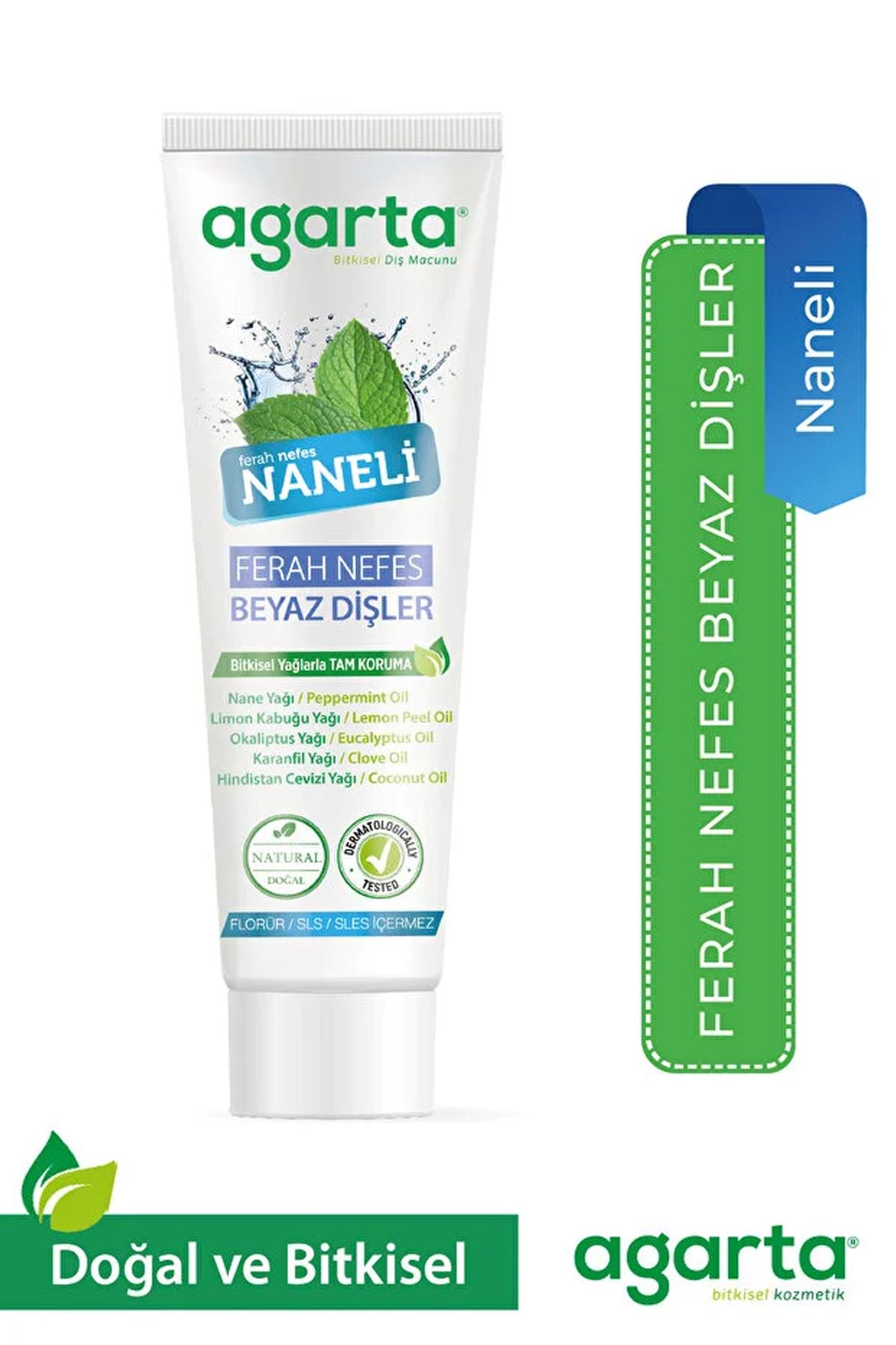 Agarta Diş Macunu Naneli 100 ml
