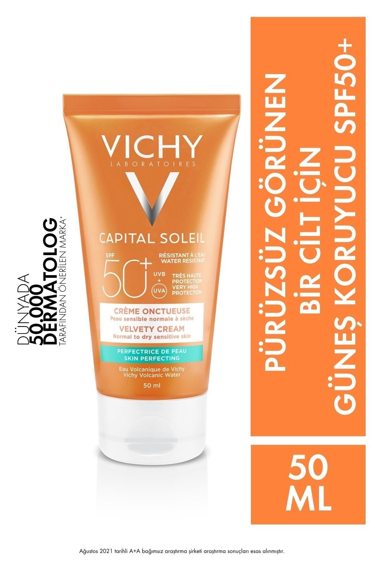 Vichy Capital Ideal Soleil Cream Velvety SPF50 50 ml