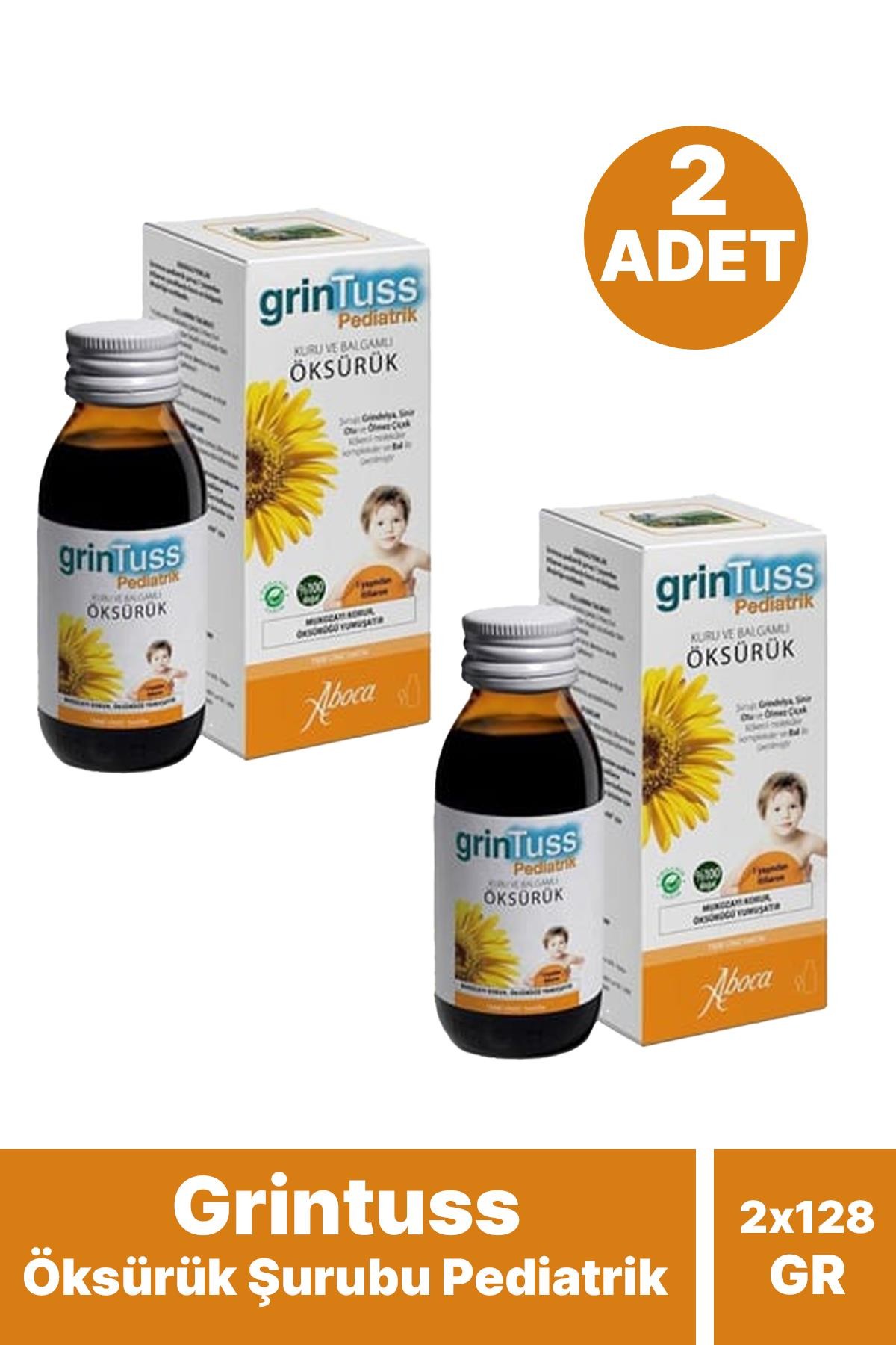 Grintuss Pediatrik Şurup 128 gr 2 Adet
