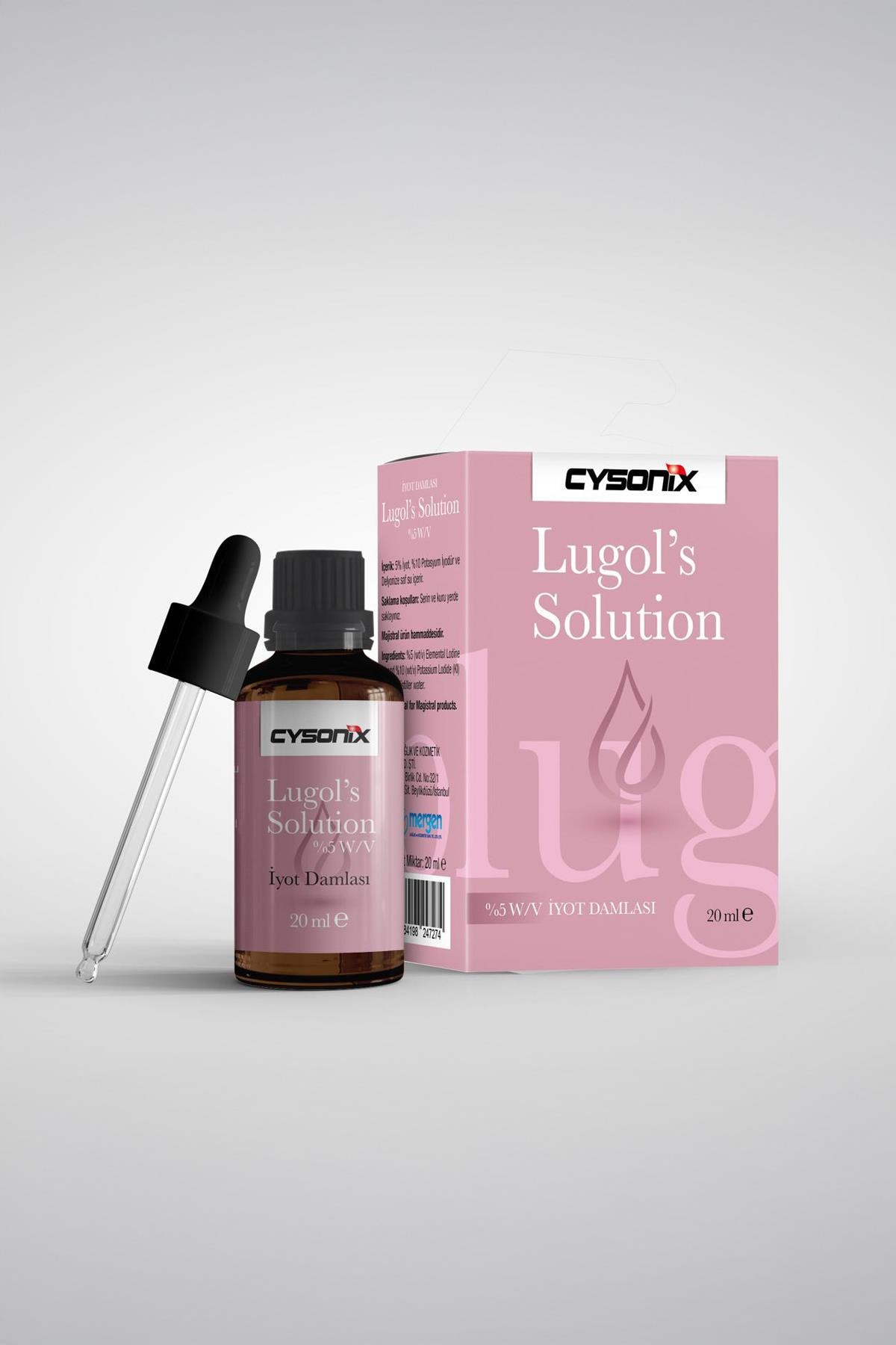 Cysonix Lugol %5 Solution 20 ml