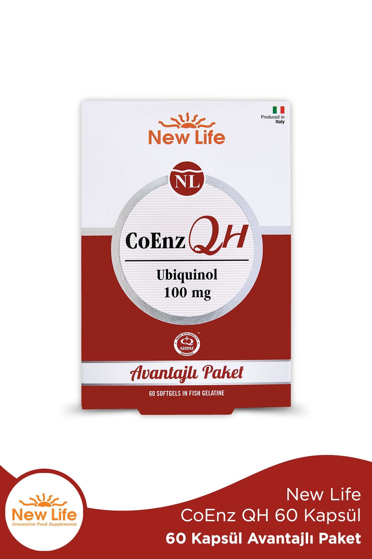 New Life CoenzQH 60 Softjel
