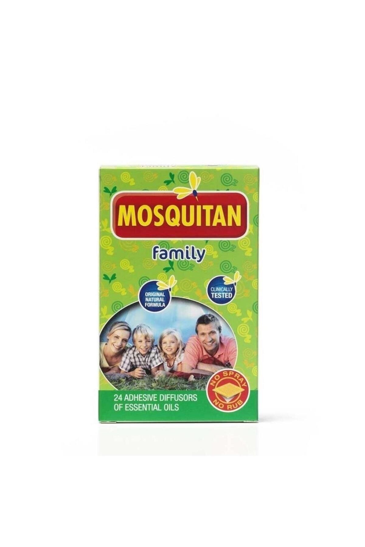 Mosquitan Family 24 Adhesive Diffusors Of Essentials Oil
