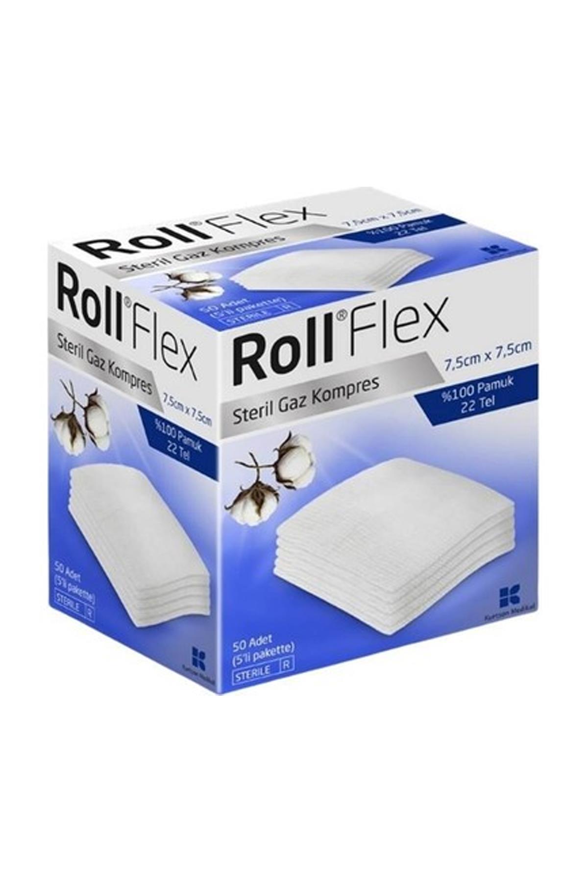 Roll Flex Gaz Kompres 7,5cm x 7,5cm 50li