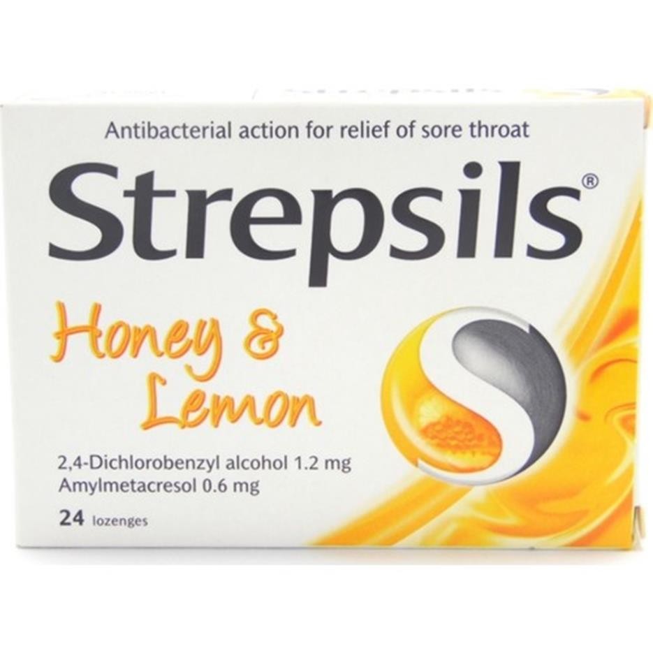 Strepsils Bal-Limon Aromalı 24 Pastil