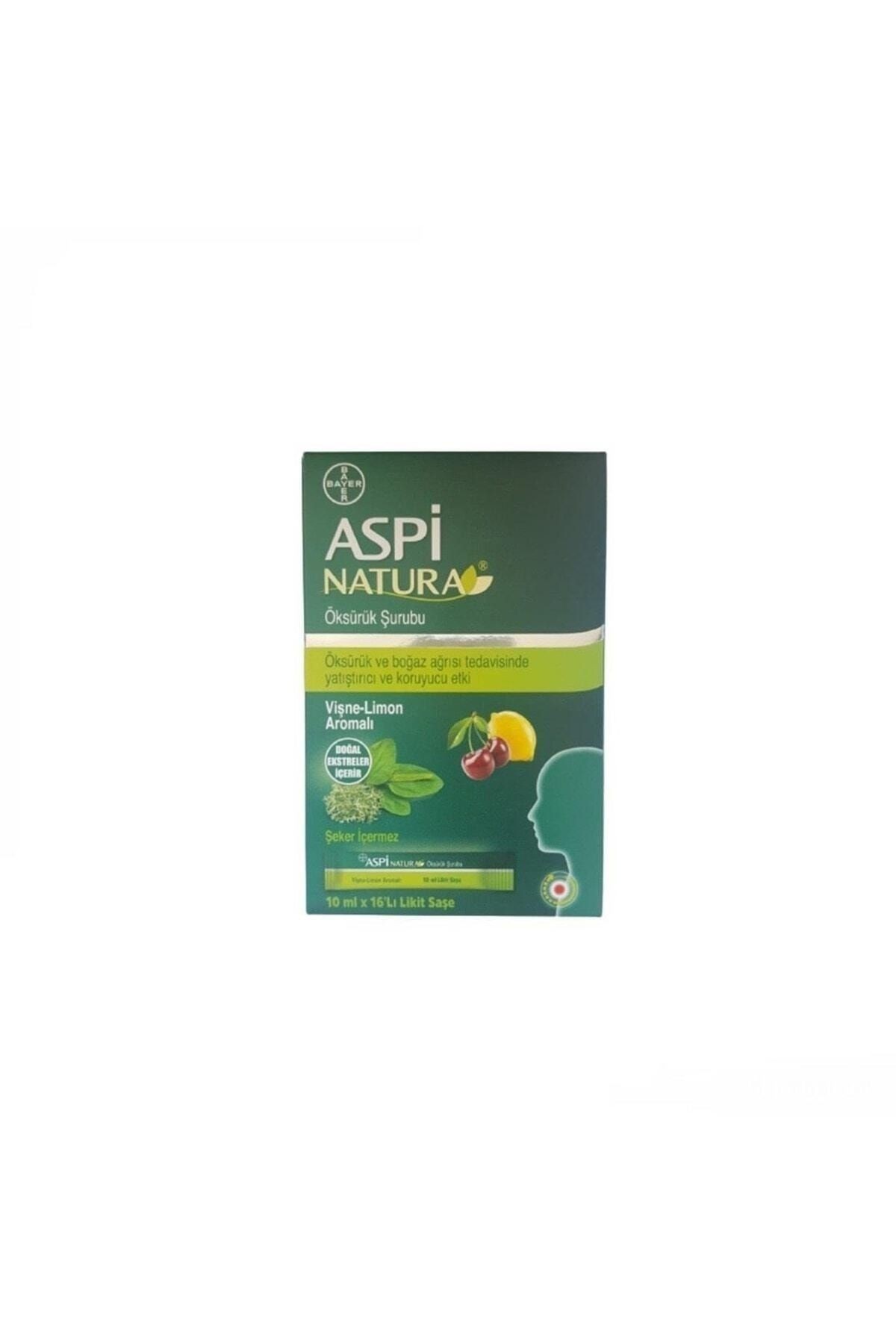 Aspinatura Öksürük Şurubu 16 Saşe 10 ml