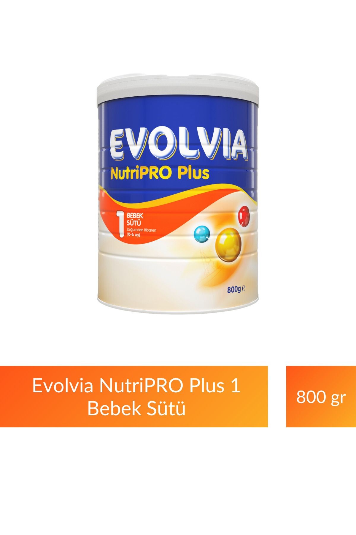 Evolvia Nutripro Plus 1 Bebek Sütü 800 gr