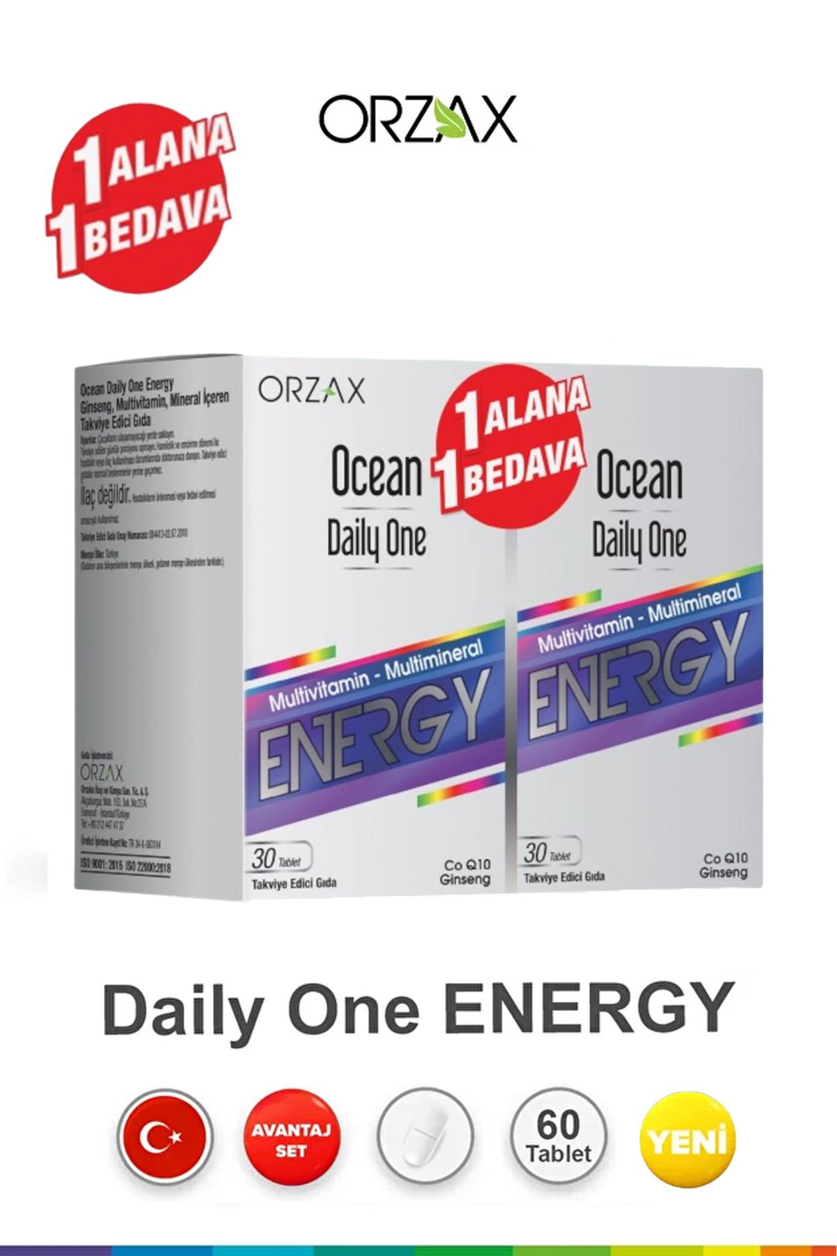 Ocean Daily One Energy 30 Tablet 1 Alana 1 Bedava