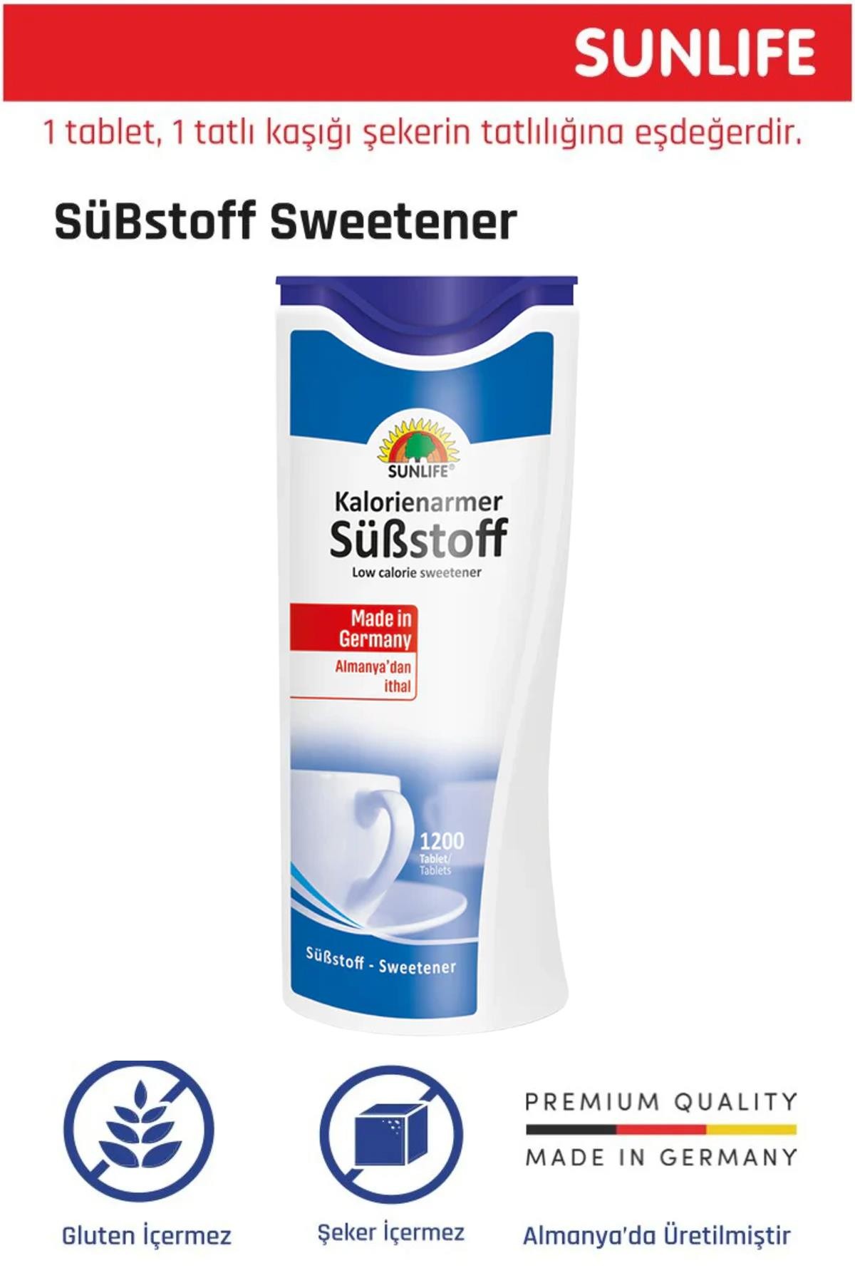 Sunlife Substoff Tatlandırıcı 1200 Tablet