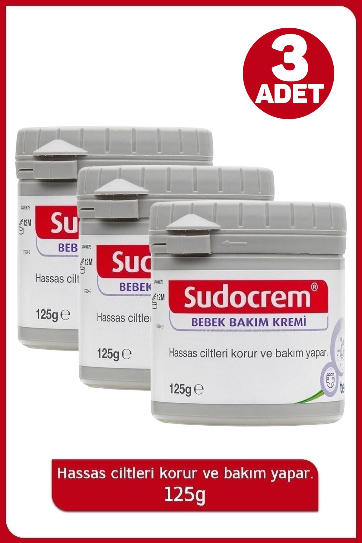Sudocrem Bebek Bakım Kremi 125 gr - Teva 3 Adet