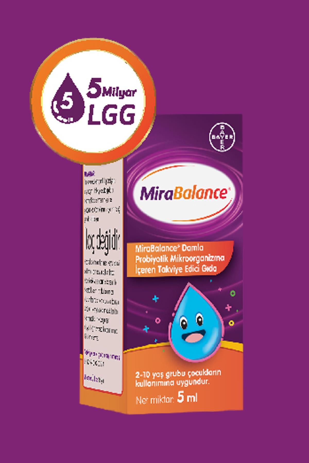 Mirabalance Probiyotik Damla 5 ml