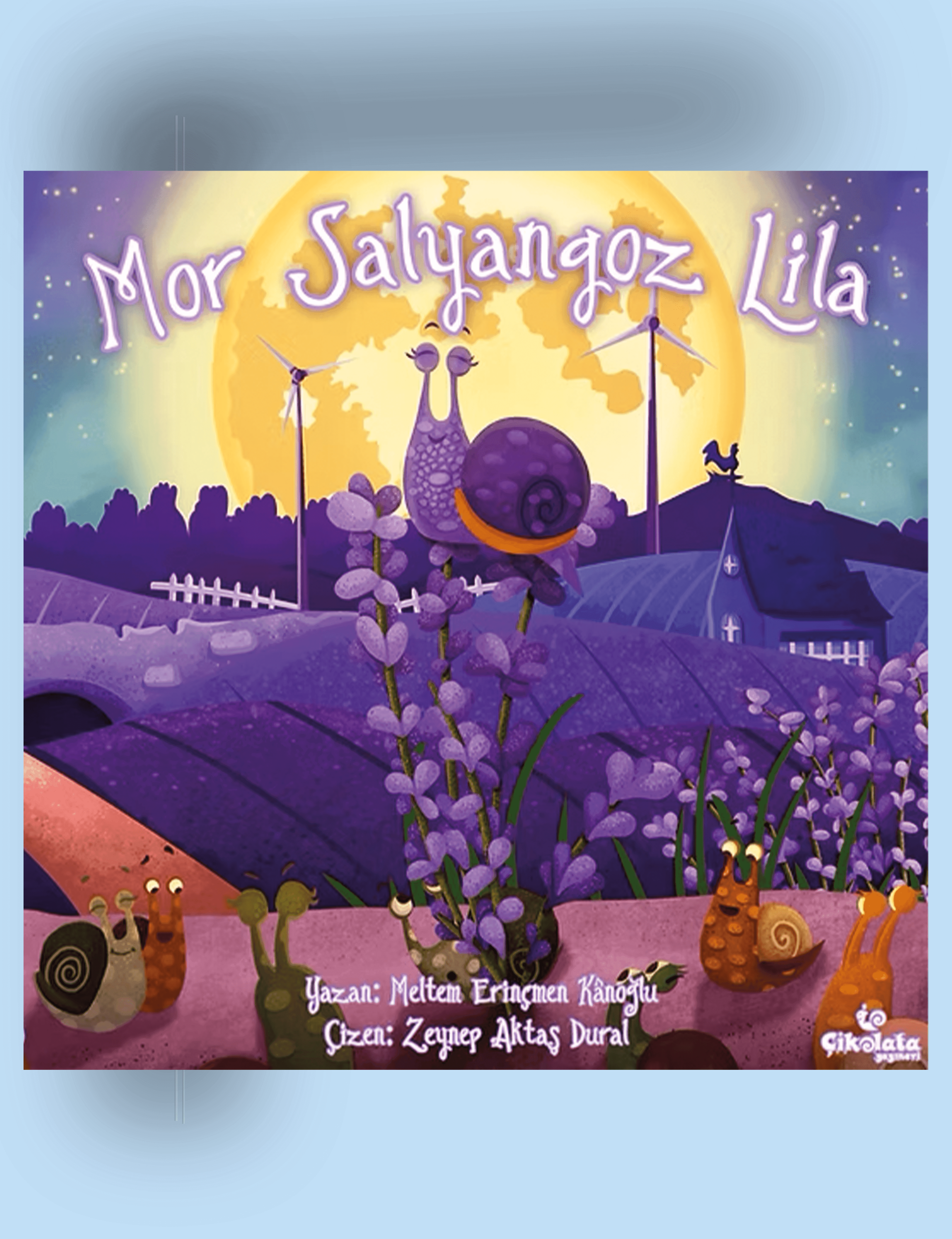 Mor Salyangoz Lila (3+ Yaş)