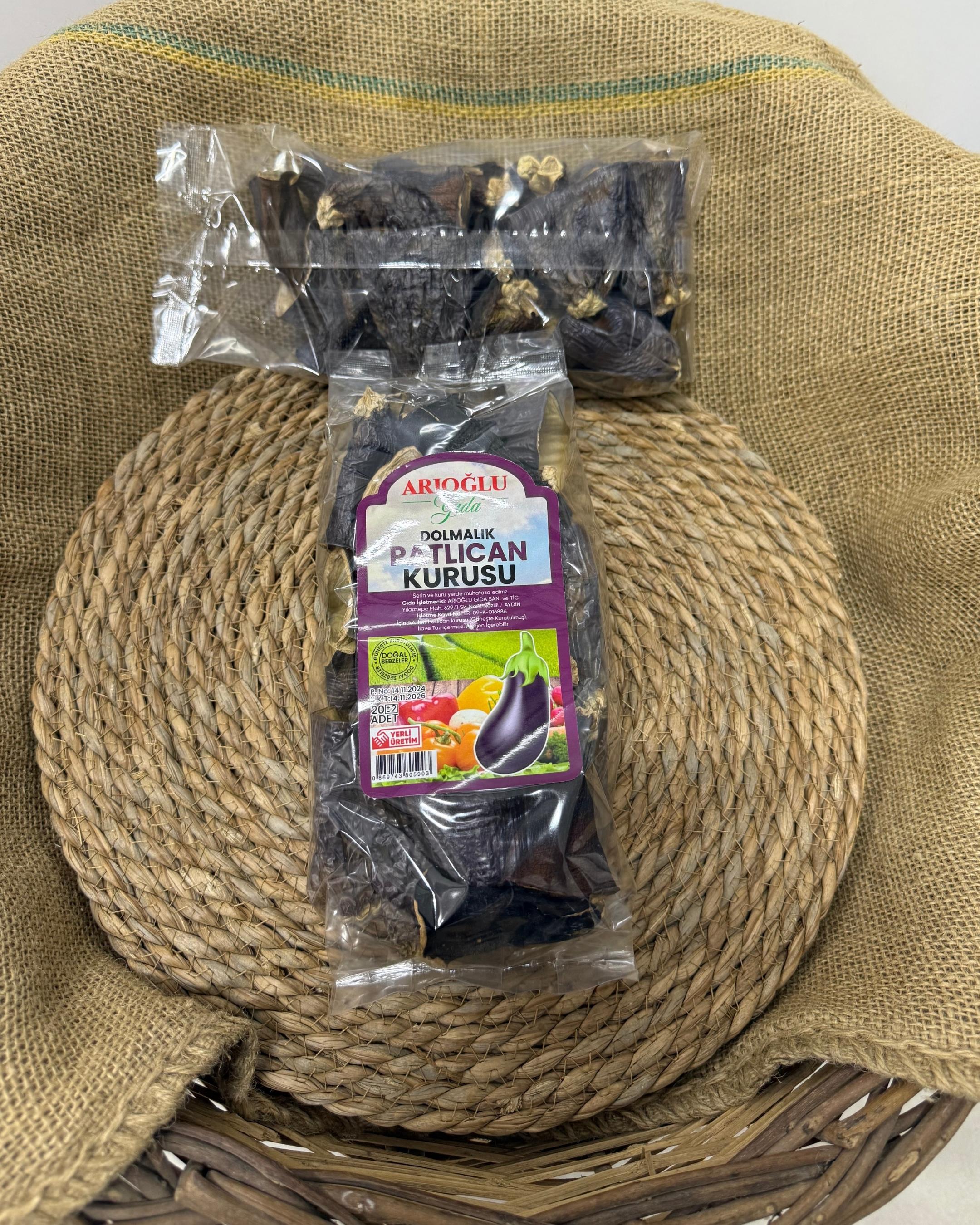 Dolmalık Patlıcan 20 adet (14 paket)