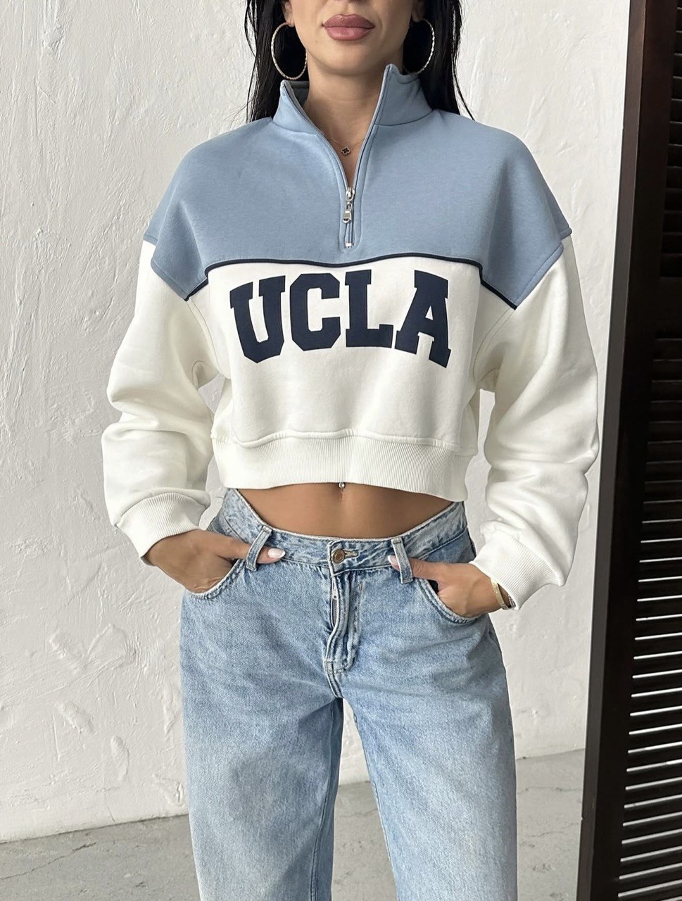 Ucla Crop Sweatshirt