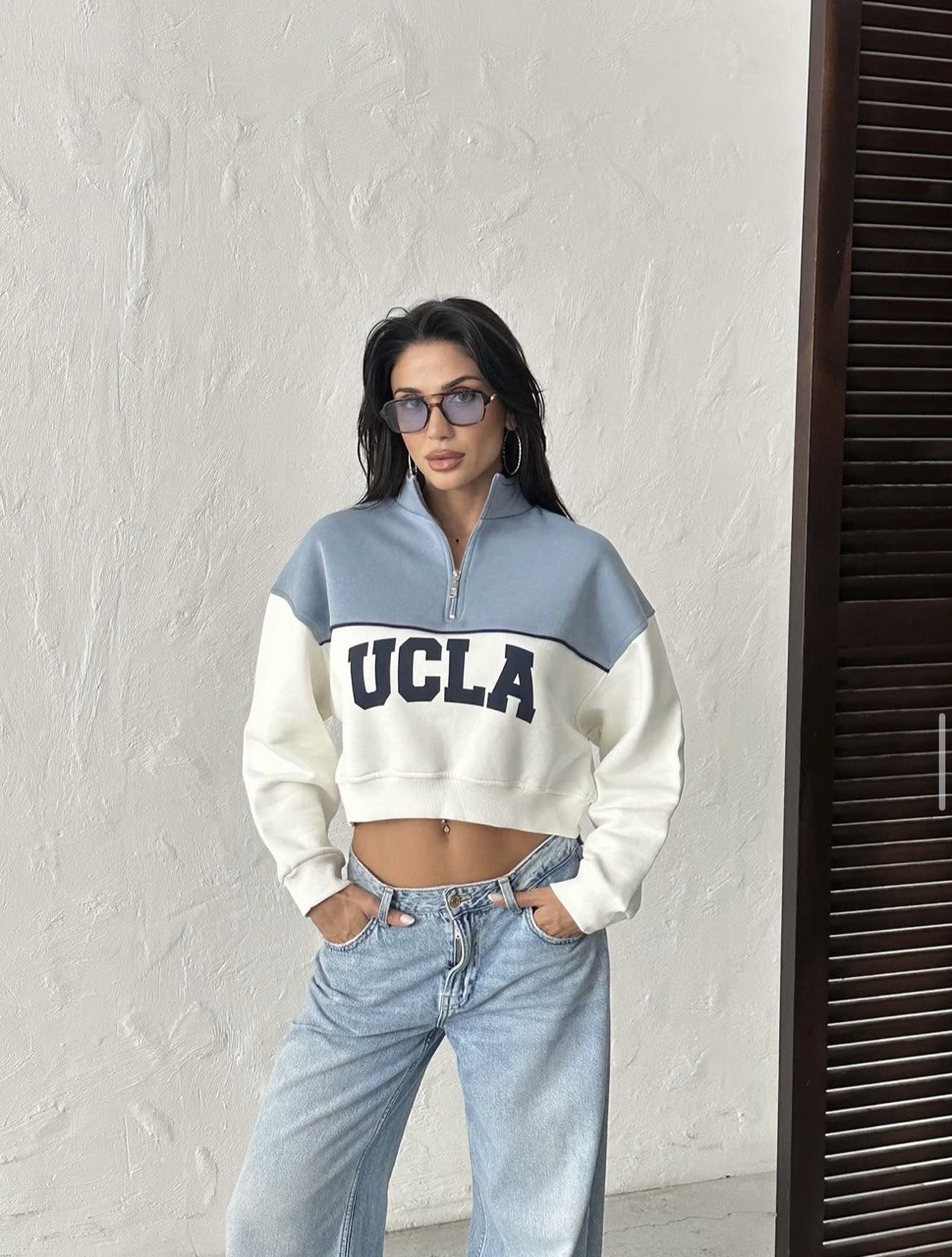 Ucla Crop Sweatshirt