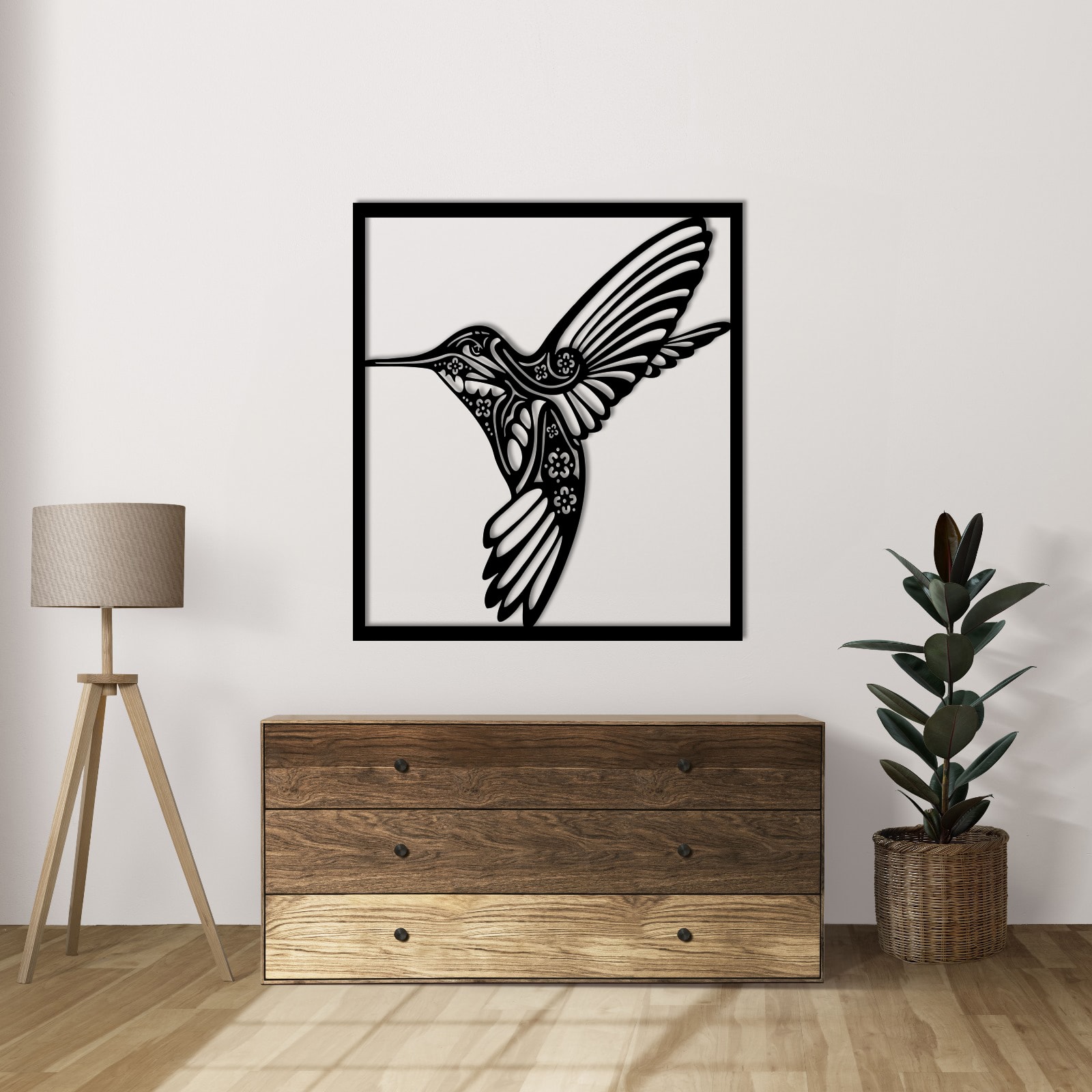  Modern & Zarif Kuş Tasarımı Kolibri 