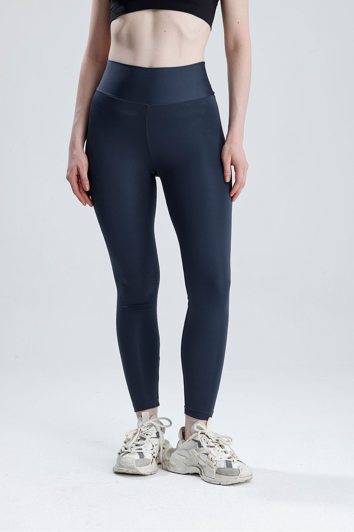 Kadın Yüksek Bel Toparlayıcı Dalgıç Slim Fit Tayt