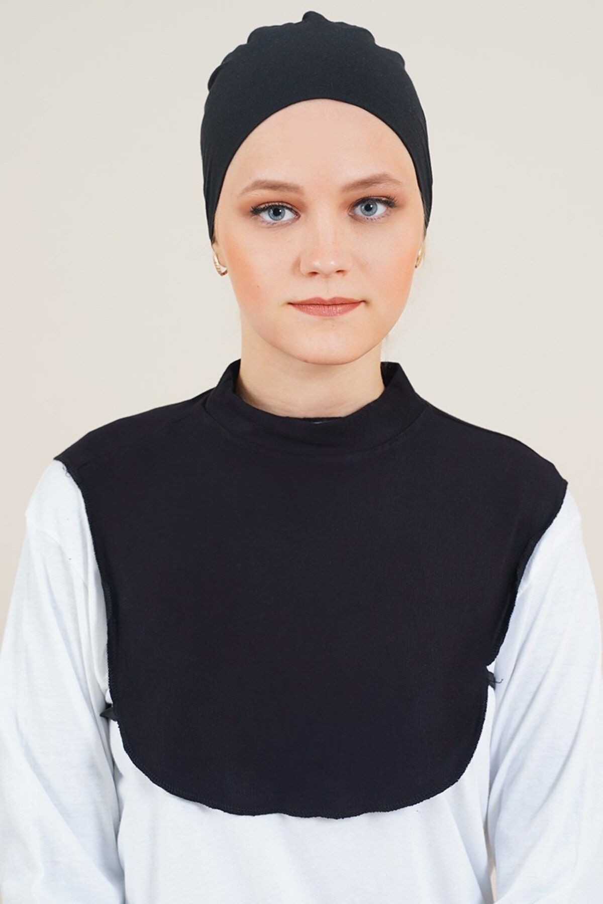2'Li Siyah Beyaz Boyunluk