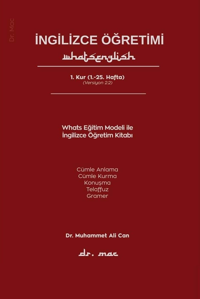 İNGİLİZCE 1- Whats Eğitim Modeli İle İngilizce Öğretim Kitabı
