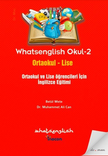 Whatsenglish Okul - 2 (Ortaokul ve Lise Öğrencileri İçin İngilizce Eğitimi)