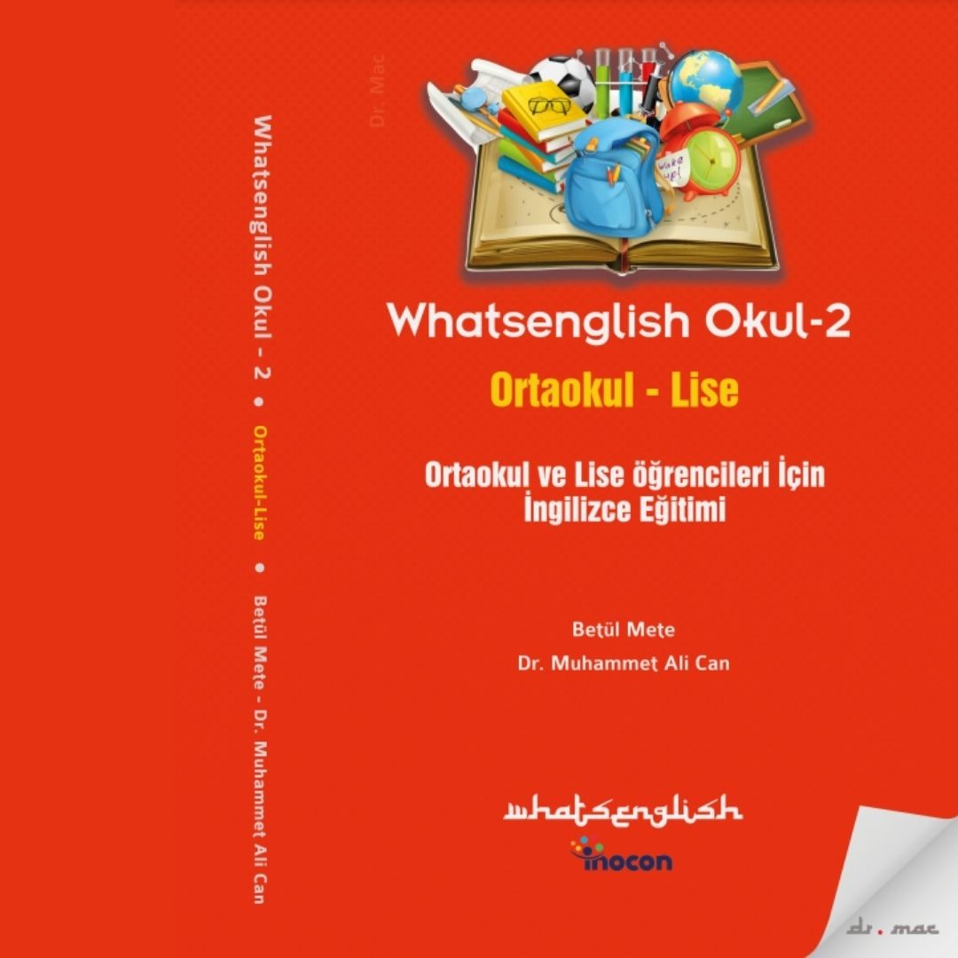 Whatsenglish Okul - 2 (Ortaokul ve Lise Öğrencileri İçin İngilizce Eğitimi)