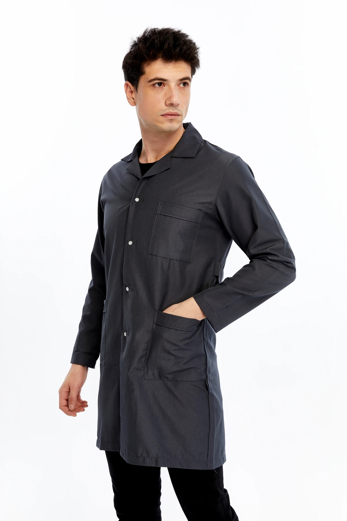 Uniprom İş Önlüğü Temizlik Görevlisi, Hademe, Çaycı, Öğrenci Gri Erkek