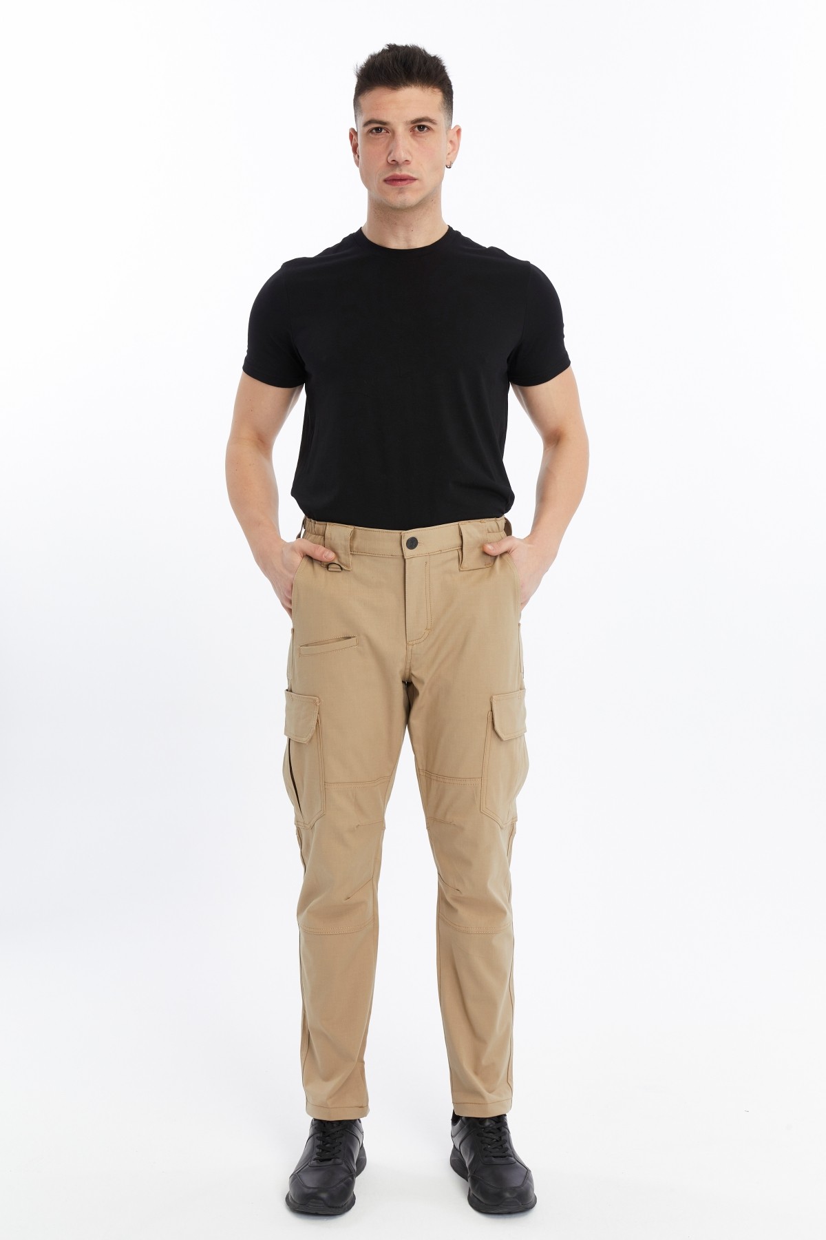 Uniprom Tokyo Model Likralı Outdoor Taktik Pantolon, Avcı, Kampçı Outdoor Pantolon Bej