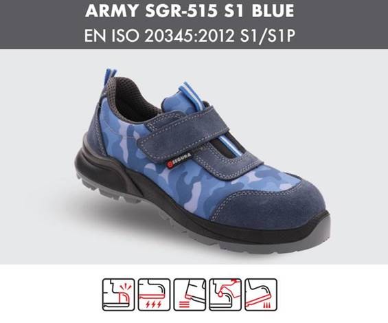 SEGURA ARMY SGR-515 S1 Çelik Burun İş Ayakkabısı