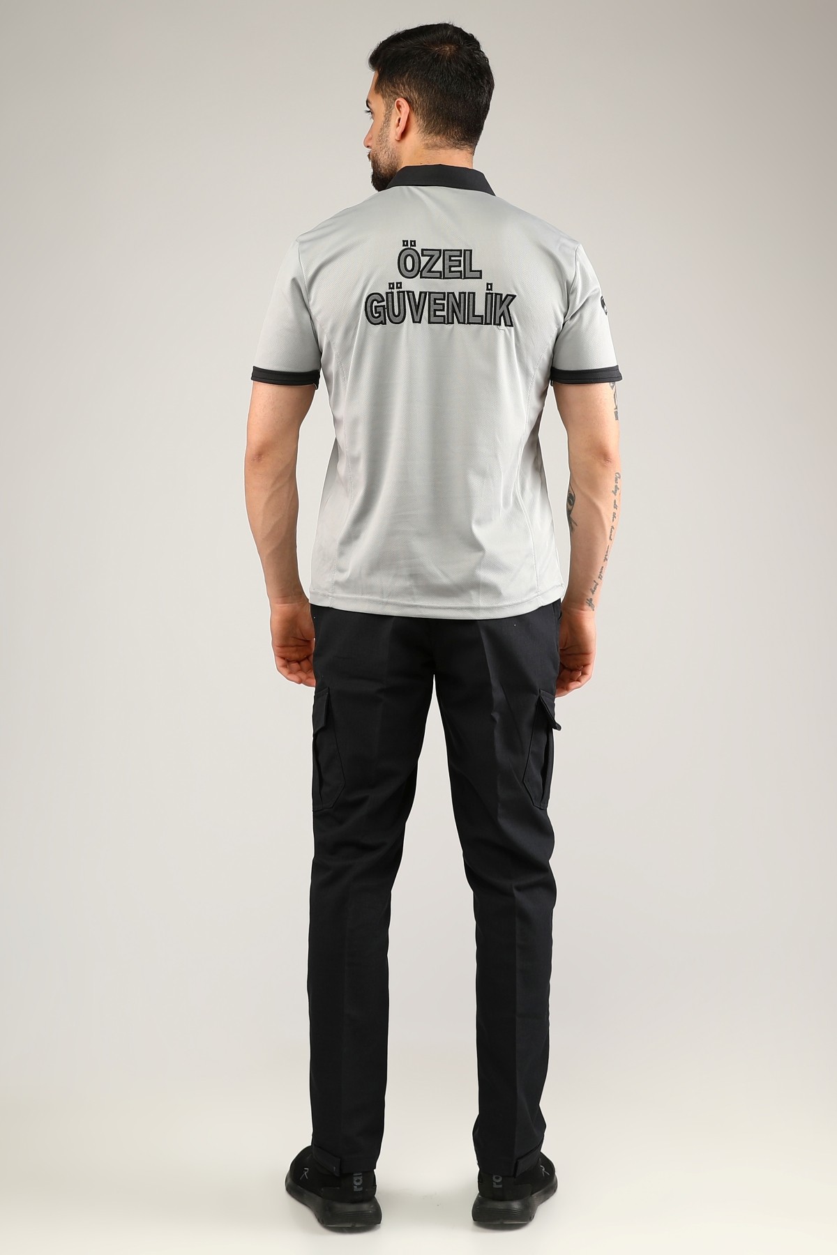 Uniprom Özel Güvenlik T Shirt Kamu Yeni Tip Tişört Erkek
