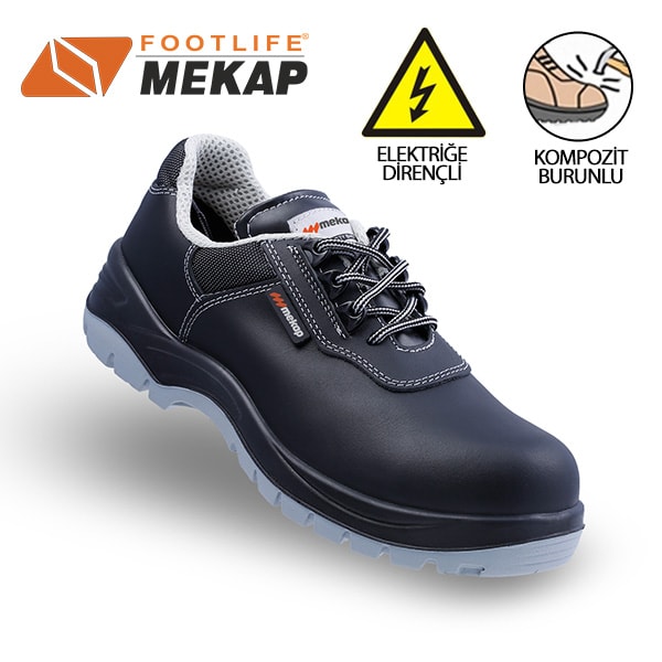 Mekap Policap 294-01 s2 Src Elektrikçi Ayakkabısı Siyah