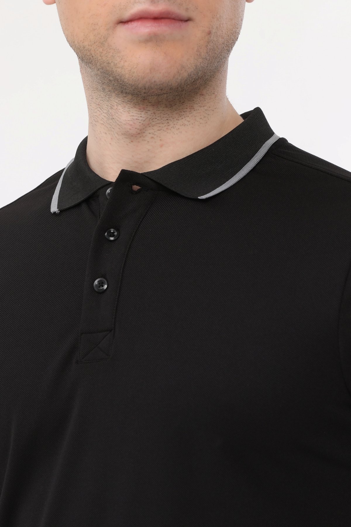 Uniprom Polo Yaka Kısa Kollu Tişört %100 Polyester Erkek