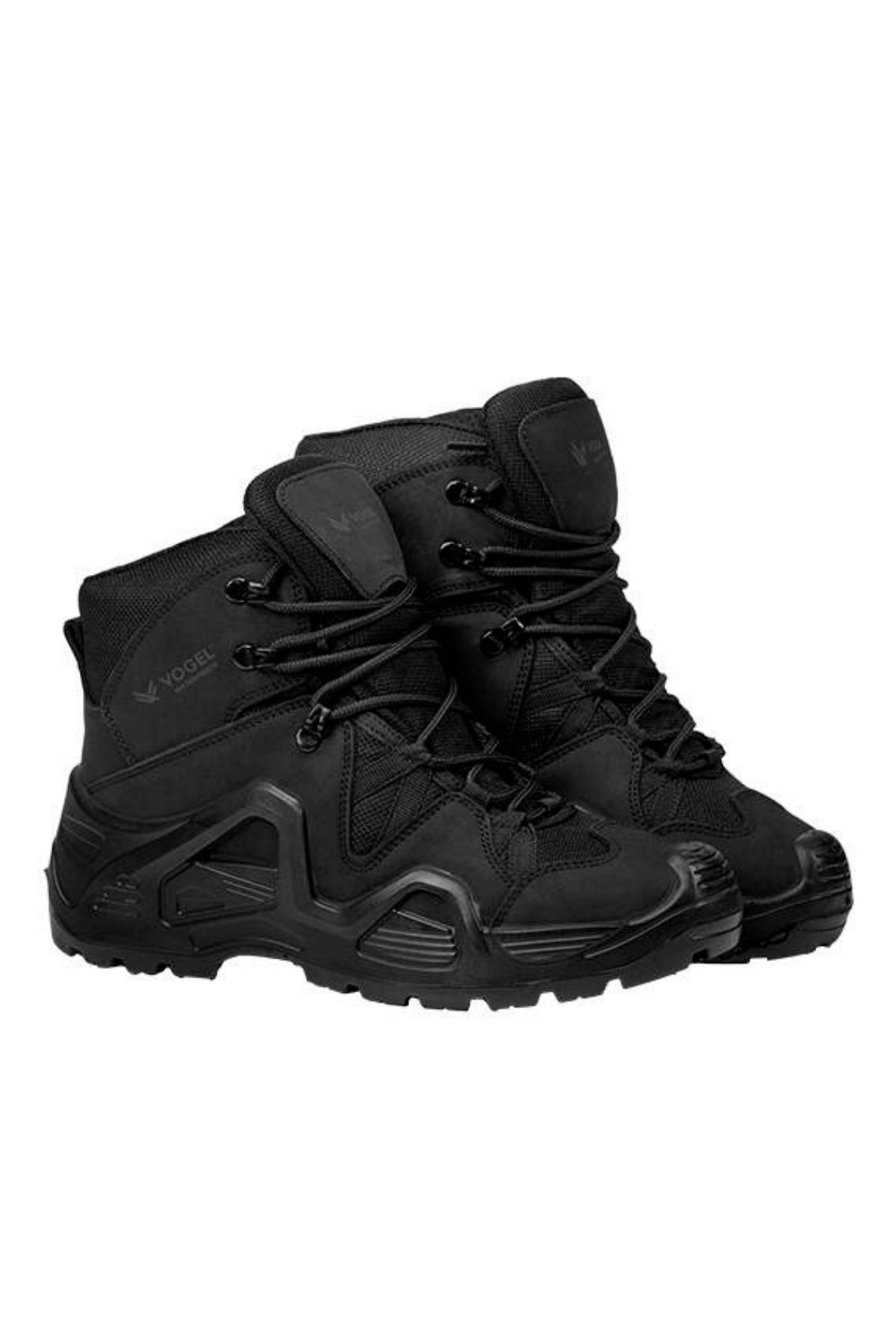 Vogel Bot Nubuck Su İtici, Çift Tabanlı Siyah M1492