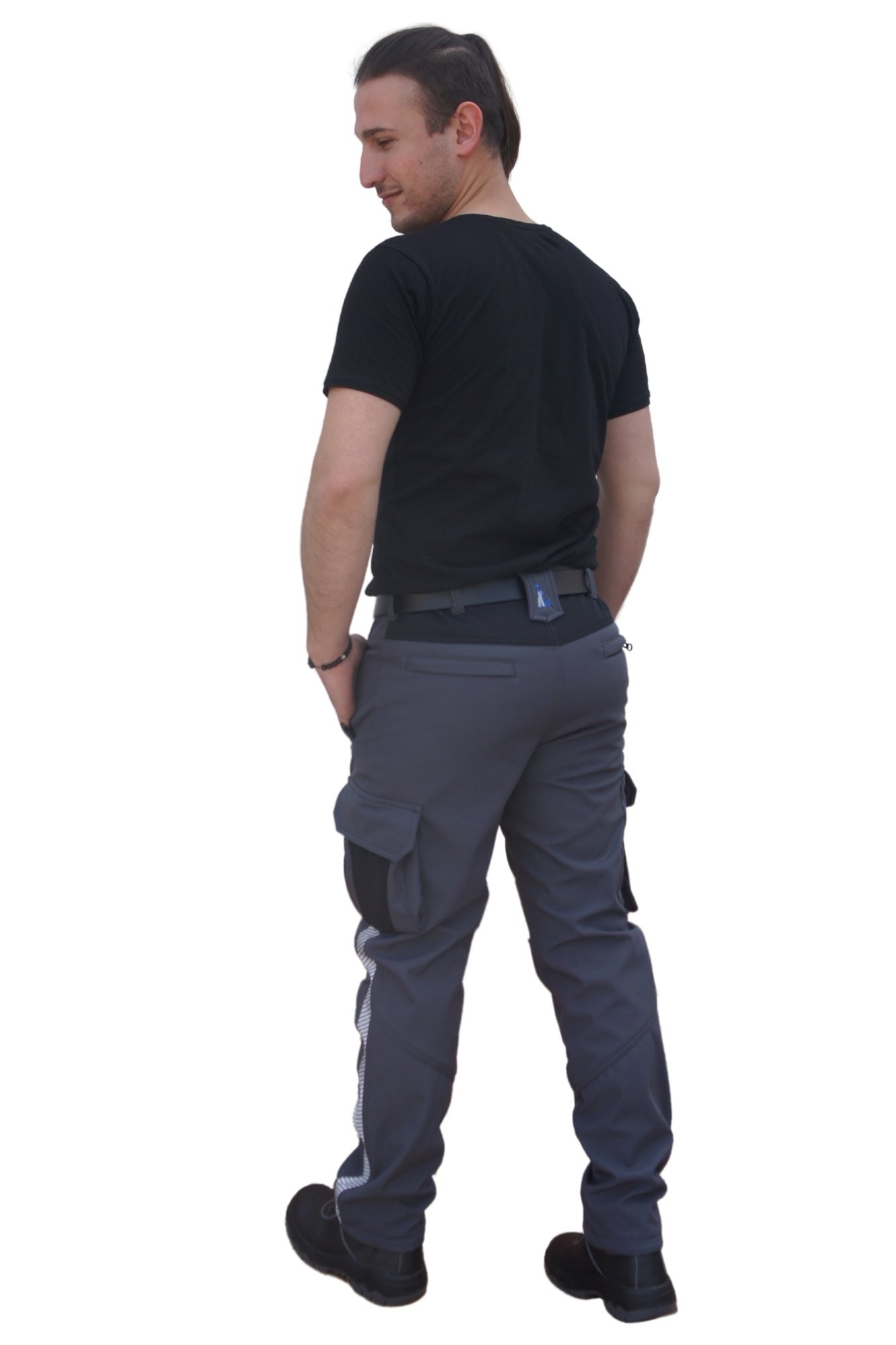 Uniprom Softshell Pantolon Oslo Model Su ve Rüzgar Geçirmez Gri