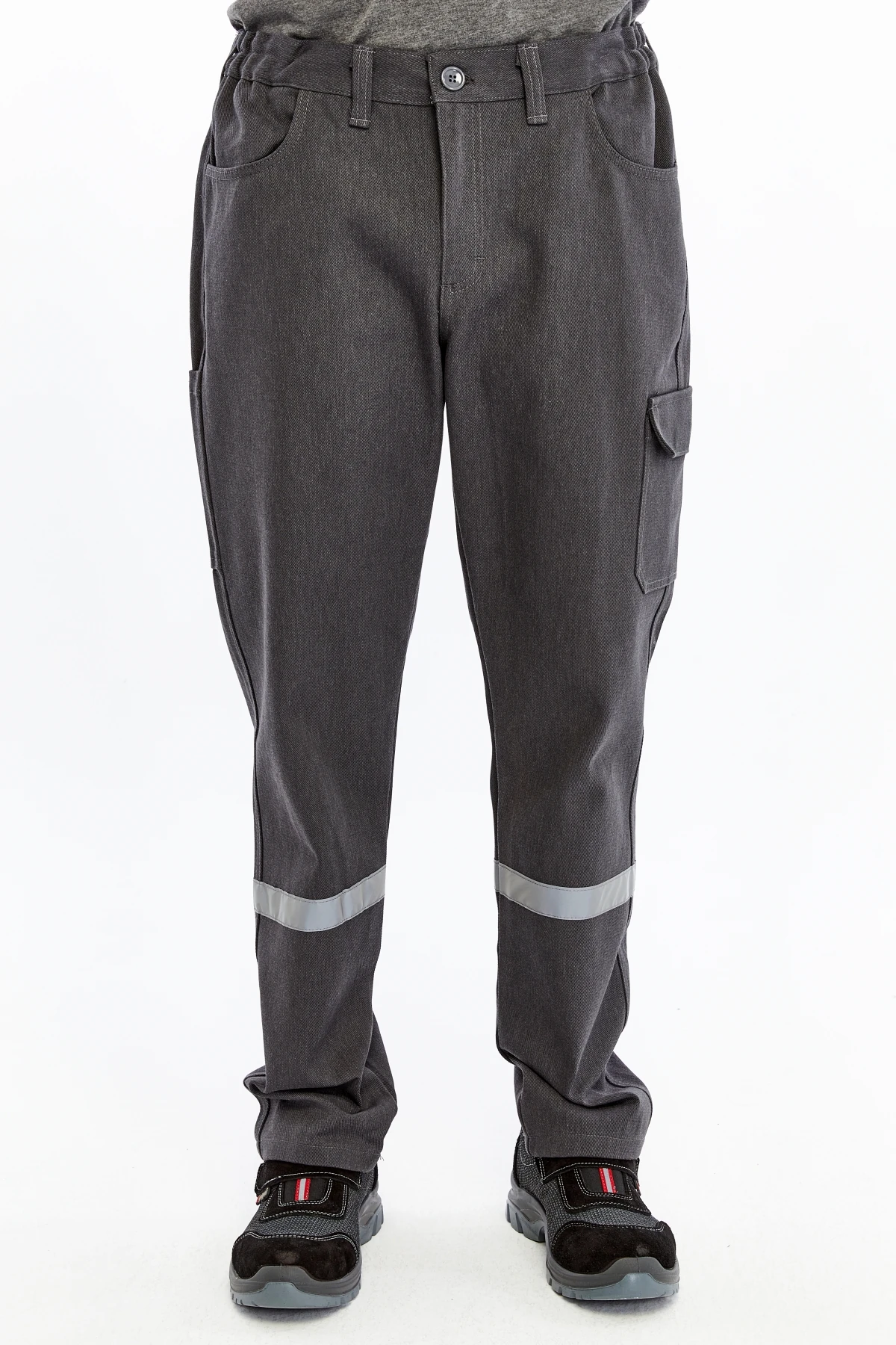 Uniprom İş Pantolonu Kışlık Basic Model 2 Gri 5 Cepli