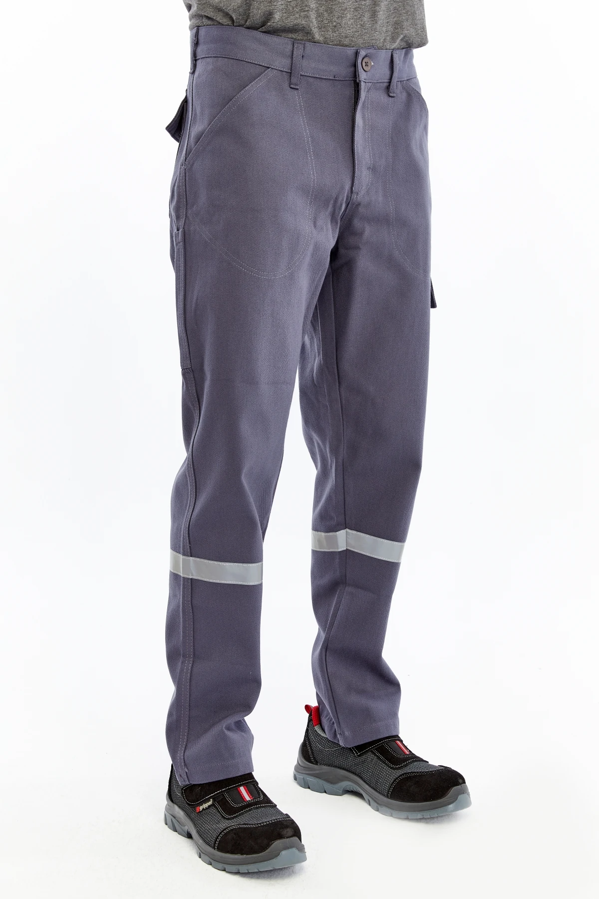 Uniprom İş Pantolonu Kışlık Basic Model 7-7 Kumaş Gri 5 Cepli