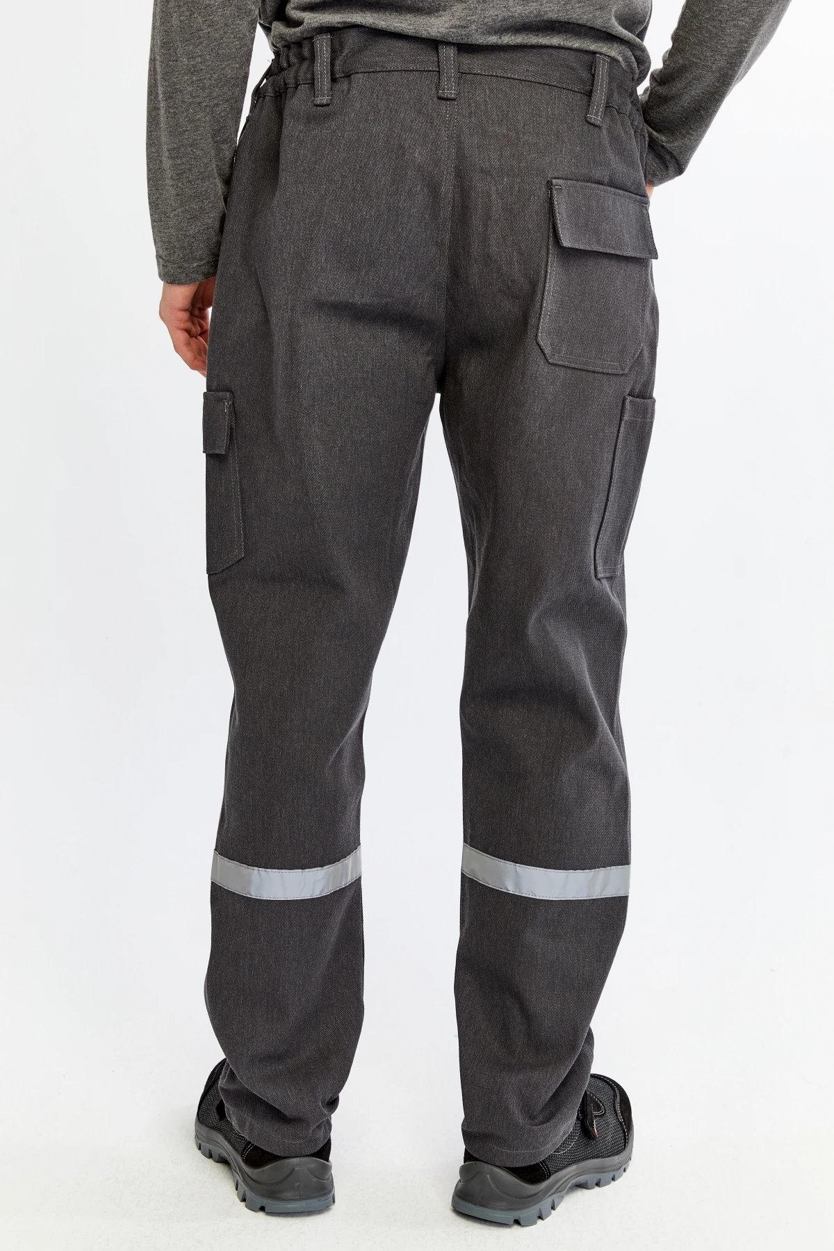 Uniprom İş Pantolonu Kışlık Basic Model 2 Gri 5 Cepli