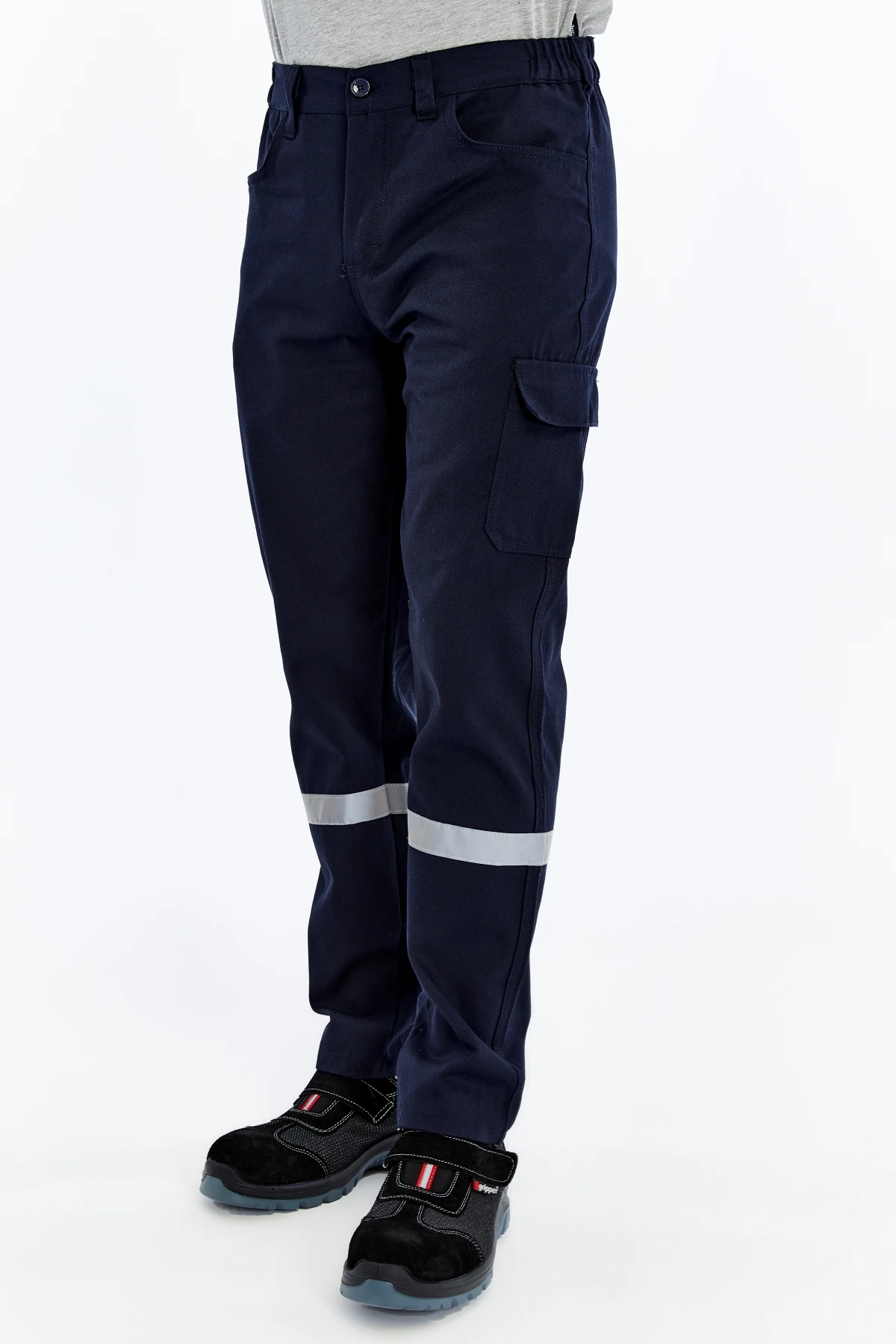 Uniprom İş Pantolonu Kışlık Basic Model 2 Lacivert 5 Cepli