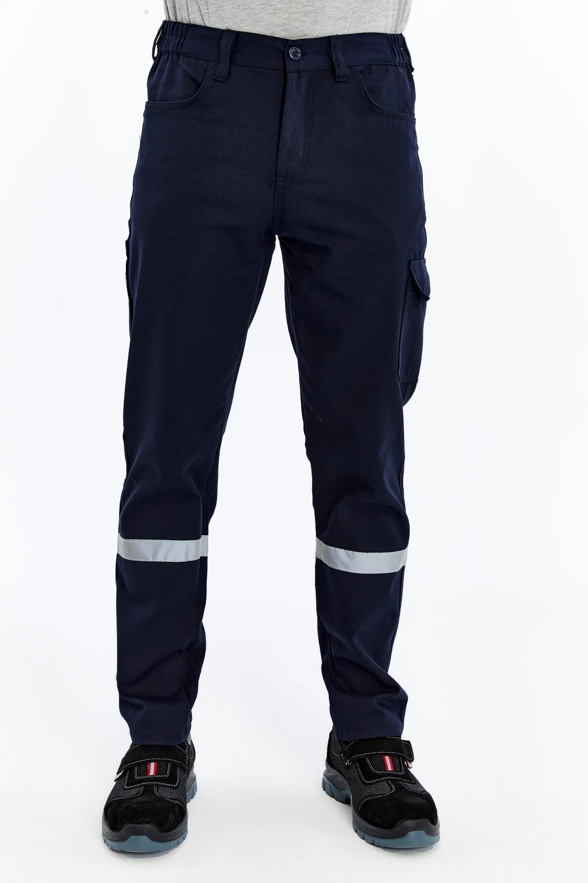 Uniprom İş Pantolonu Kışlık Basic Model 2 Lacivert 5 Cepli