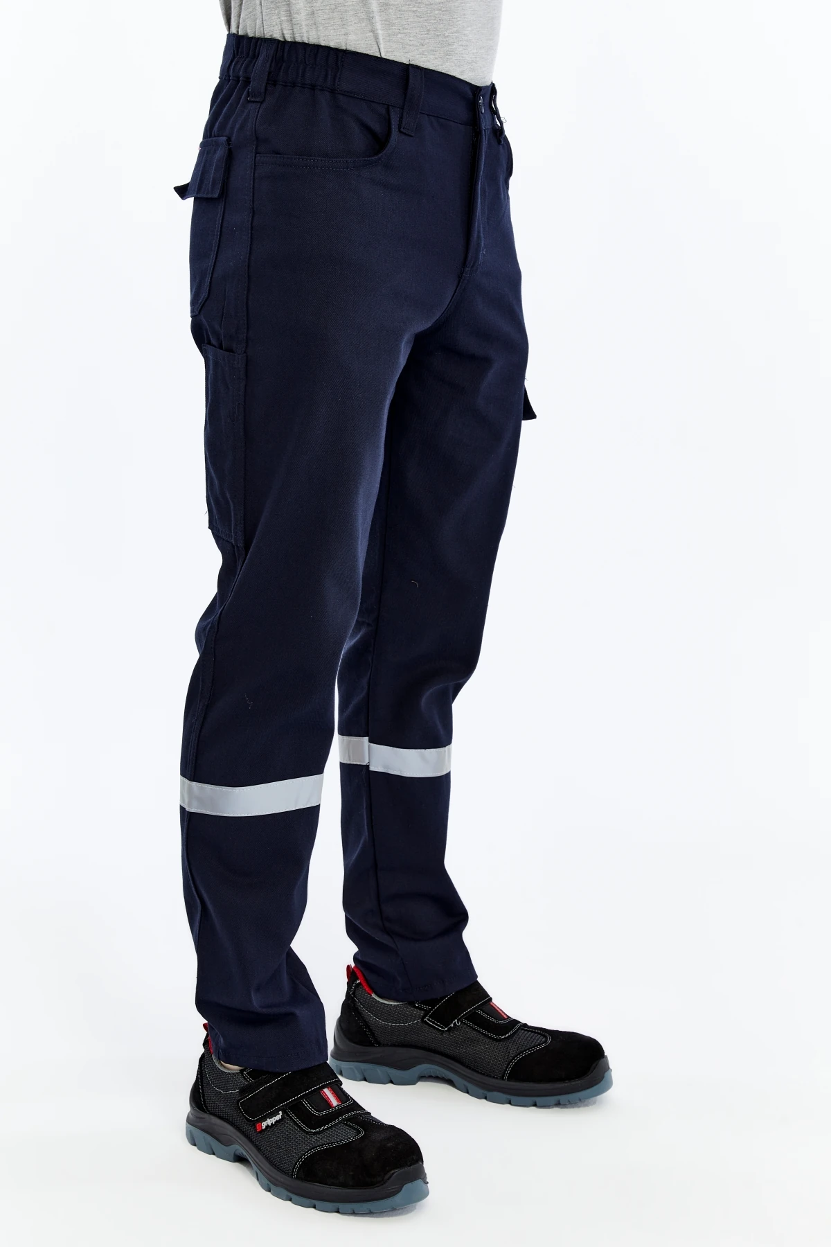 Uniprom İş Pantolonu Kışlık Basic Model 2 Lacivert 5 Cepli