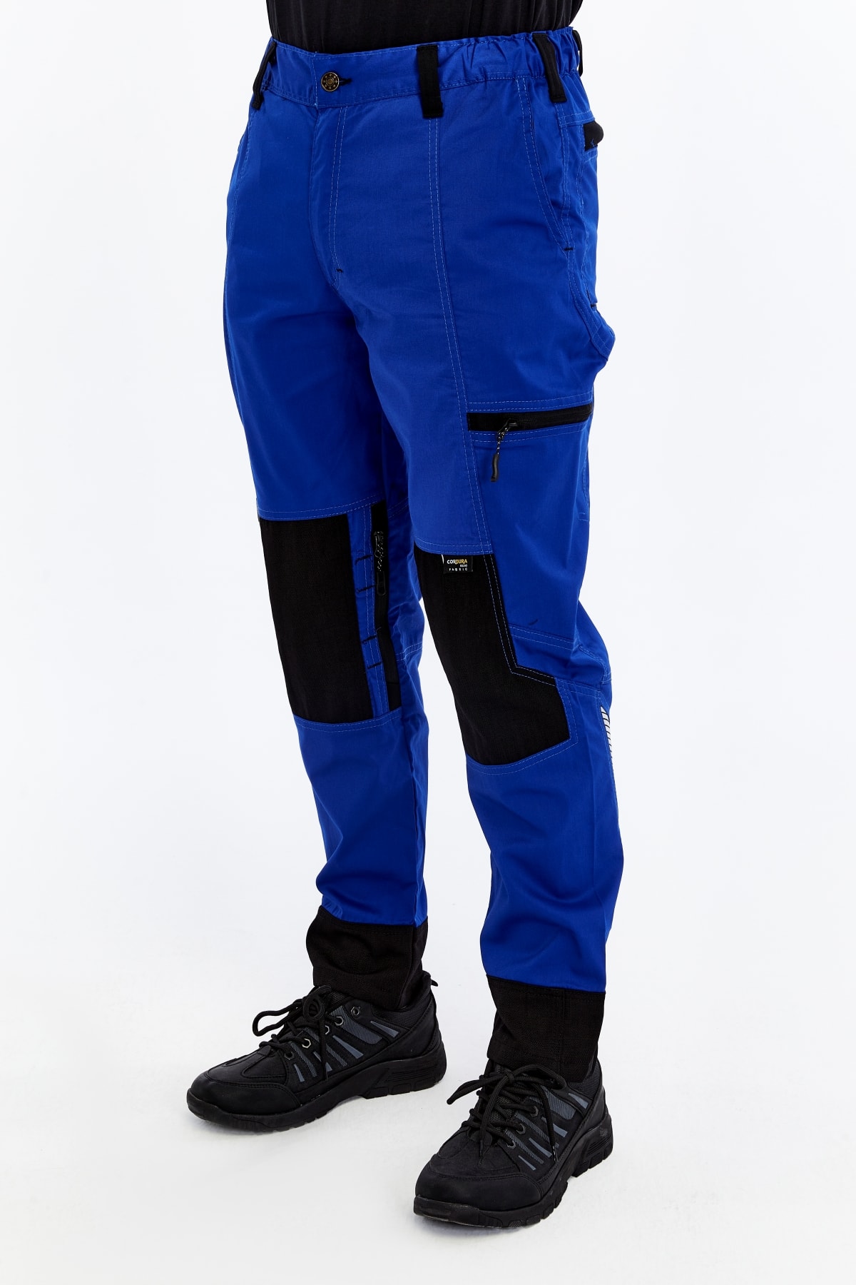 Uniprom İş Pantolonu Basic Manchester Model Diz Destekli Mavi